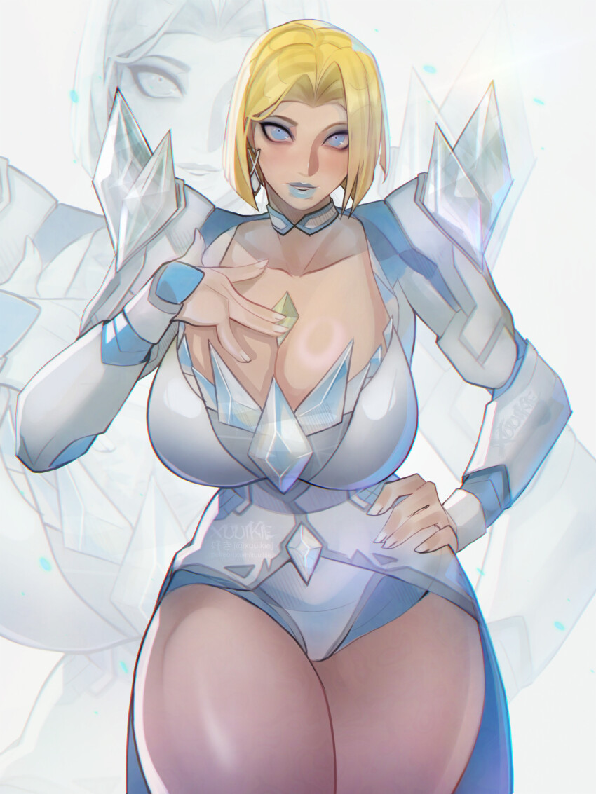 1girl absurdres breasts emma_frost highres large_breasts marvel marvel_rivals x-men xuuikie_ashe