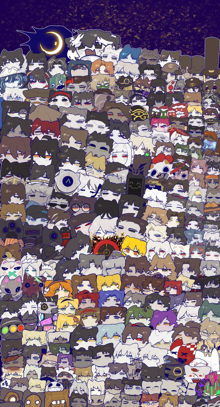 6+boys 6+girls 6+others absolutely_everyone aeng-du_(project_moon) ahab_(project_moon) ahoge aida_(project_moon) alessio_(project_moon) alfonso_(project_moon) allen_(project_moon) alloc_(project_moon) angela_(project_moon) angelica_(project_moon) animal_ears anton_(project_moon) argalia_(project_moon) arnold_(project_moon) aseah_(project_moon) astolfo_(project_moon) aya_(project_moon) ayin_(project_moon) bada_(project_moon) bamboo-hatted_kim baral_(project_moon) bari_(project_moon) bayard_(project_moon) binah_(project_moon) black_eyes black_hair blonde_hair blue_eyes blue_hair blush bongy_(project_moon) bono_(project_moon) boris_(project_moon) bowler_hat bremen_(project_moon) brown_hair brown_hat bumble_(project_moon) caiman_(project_moon) camille_(project_moon) carmen_(project_moon) cassetti_(project_moon) cat_boy cat_ears cat_girl catherine_(project_moon) cecil_(project_moon) cesara_(project_moon) character_request charon_(project_moon) chesed_(project_moon) chun_(project_moon) cigarette clock closed_eyes company_logo consta_(project_moon) crayon_(project_moon) curiambro_(project_moon) curious_child_(project_moon) dalloc_(project_moon) dante_(library_of_ruina) dante_(limbus_company) demian_(project_moon) denis_(project_moon) dino_(project_moon) district_20_yurodiviye_captain dog_ears domino_(project_moon) don_quixote_(project_moon) dong-hwan_(project_moon) dongbaek_(project_moon) dongrang_(project_moon) dreadlocks dulcinea_(project_moon) earpiece effie_(project_moon) eileen_(project_moon) elena_(project_moon) emma_(project_moon) erlking_heathcliff_(project_moon) esther_(project_moon) every_catherine_(project_moon) everyone eye_mask eyepatch fanghunt_office_fixer_(project_moon) faust_(project_moon) feather_hair_ornament feathers finn_(project_moon) fire gebura_(project_moon) gin_(project_moon) glasses gloria_(project_moon) glowing glowing_eyes gnome_(project_moon) goggles goggles_on_head gold_trim green_eyes green_hair gregor_(project_moon) greta_(project_moon) grey_hair gubo_(project_moon) guido_(project_moon) gyeong-mi_(project_moon) hair_ornament hair_over_one_eye hairband han-ul_(project_moon) hanafuda_(project_moon) harold_(project_moon) hat heathcliff_(project_moon) helmet hermann_(project_moon) highres hindley_(project_moon) hod_(project_moon) hokma_(project_moon) hong_lu_(project_moon) hood hood_up hopkins_(project_moon) hourglass hubert_(library_of_ruina) hugo_(project_moon) irina_(project_moon) isadora_(project_moon) ishmael_(project_moon) jack_(project_moon) jae-heon jang_schna jia_huan_(project_moon) jia_xichun_(project_moon) jikan_(project_moon) jin_(project_moon) josephine_(project_moon) julia_(project_moon) jun_(project_moon) kalo_(project_moon) katriel_(project_moon) kromer_(project_moon) la_manchaland&#039;s_don_quixote_(project_moon) lenny_(project_moon) lesti_(project_moon) library_of_ruina limbus_company linton_(project_moon) lion_(project_moon) liwei_(project_moon) long_hair lowell_(project_moon) lulu_(project_moon) lyla_(project_moon) mai_(project_moon) malkuth_(project_moon) mang-chi_(project_moon) marile_(project_moon) mars_(project_moon) martina_(project_moon) mask matt_(project_moon) maxim_(project_moon) mccullin_(project_moon) mei_(project_moon) meow_(project_moon) merry_(project_moon) meursault_(project_moon) mi_(project_moon) microphone mika_(project_moon) mirinae_(project_moon) miris_(project_moon) mo_(project_moon) monocle multicolored_hair multiple_boys multiple_girls multiple_others mumu_(project_moon) myo_(project_moon) naoki_(project_moon) nelly_(project_moon) nemo_(project_moon) netzach_(project_moon) nicolina_(project_moon) niko_(project_moon) nikolai_(project_moon) noah_(project_moon) object_head oink_(project_moon) olga_(project_moon) olivier_(project_moon) open_mouth orange_eyes orange_hair oscar_(project_moon) oswald_(project_moon) outis_(project_moon) pamela_(project_moon) pameli_(project_moon) panther_(project_moon) papa_bongy_(project_moon) paula_(project_moon) pete_(project_moon) philip_(project_moon) pierre_(project_moon) pilot_(project_moon) pip_(project_moon) pirate_hat pluto_(project_moon) project_moon puppet_(library_of_ruina) queequeg_(project_moon) rain_(project_moon) ran_(project_moon) red_eyes red_hairband researcher_of_the_ring respirator ricardo_(project_moon) rim_(project_moon) rodion_(project_moon) roland_(project_moon) romero_(project_moon) rose_(library_of_ruina) round_eyewear rudolph_(project_moon) ryoshu_(project_moon) salvador_(project_moon) samjo_(project_moon) san_(project_moon) santa_hat sasha_(project_moon) saude_(project_moon) sayo_(project_moon) scar scar_across_eye scar_on_face sen_(project_moon) shrenne_(project_moon) side_ponytail siegfried_(project_moon) sinclair_(project_moon) smee_(project_moon) smile sonya_(project_moon) starbuck_(project_moon) stephan_(project_moon) streaked_hair stubb_(project_moon) sweat sword syringe t_corp._class_2_collection_staff t_corp._class_4_collection_staff taein_(project_moon) tamaki_(project_moon) tanya_(project_moon) tenma_(project_moon) the_carnival_(project_moon) the_indigo_elder the_time_ripper_(project_moon) tieqiu_boss_(project_moon) tingtang_boss_(project_moon) tiphereth_a_(project_moon) tiphereth_b_(project_moon) tomah_(project_moon) tommy_(project_moon) top_hat udjat_(project_moon) valentin_(project_moon) valerie_(project_moon) vergilius_(project_moon) virtual_youtuber walter_(project_moon) wang_(project_moon) weapon wei_(project_moon) white_eyes white_hair wolf_(project_moon) wrinkled_skin xiao_(project_moon) yae_(project_moon) yan_vismok yang_(library_of_ruina) yellow-framed_eyewear yellow_eyes yesod_(project_moon) yi_sang_(project_moon) yingmiao4 you_want_to_get_beat?_hurtily? yujin_(project_moon) yun_(project_moon) yuna_(project_moon) yuri_(project_moon) zena_(project_moon) zulu_(project_moon)