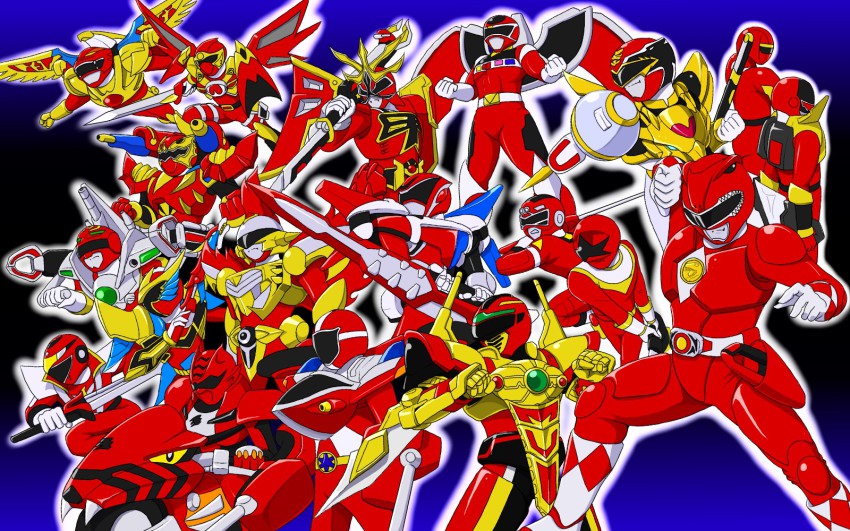 6+boys andros andros_(power_rangers) armor aurico_(power_rangers) blue_background bodysuit character_request commentary conner_mcknight dino_buckler dragon_wings dual_wielding english_commentary engrish_commentary fighting_stance galaxy_red gloves gold_armor golden_arms helios_(divisar) helmet highres holding jayden_shiba jungle_fury_red_ranger katana megabattle_armor megaforce_red mighty_morphin_alien_rangers mighty_morphin_power_rangers multiple_boys power_armor power_rangers power_rangers_in_space power_rangers_jungle_fury power_rangers_lightspeed_rescue power_rangers_lost_galaxy power_rangers_megaforce power_rangers_mystic_force power_rangers_ninja_storm power_rangers_operation_overdrive power_rangers_rpm power_rangers_s.p.d. power_rangers_samurai power_rangers_time_force power_rangers_turbo power_rangers_wild_force power_rangers_zeo quantum_ranger ranger_operator_series_red red_aquitar_ranger red_bodysuit red_dino_ranger red_lightspeed_ranger red_lion_ranger red_mystic_ranger red_overdrive_ranger red_samurai_ranger red_space_ranger red_theme red_turbo_ranger red_wild_force_ranger red_wind_ranger rocky_desantos s.p.d._red_ranger science_fiction super_sentai sword t.j._johnson time_force_red tokusatsu tommy_oliver troy_burrows ultra_megaforce_red weapon wings zeo_ranger_v_red