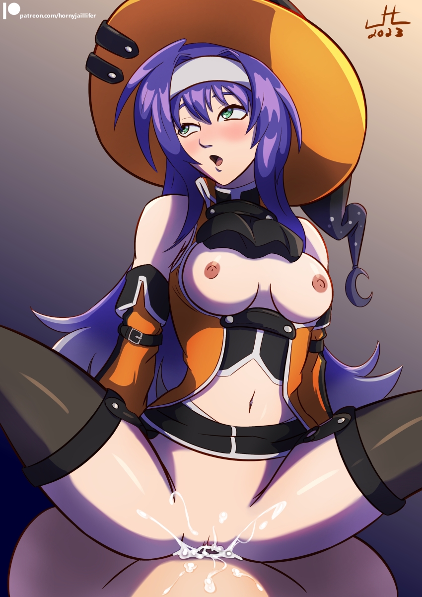absurdres breasts cum cum_in_pussy fire_emblem fire_emblem:_path_of_radiance fire_emblem_heroes hat highres hornyjaillifer mia_(fire_emblem) mia_(halloween)_(fire_emblem) nintendo nipples tagme vaginal witch witch_hat