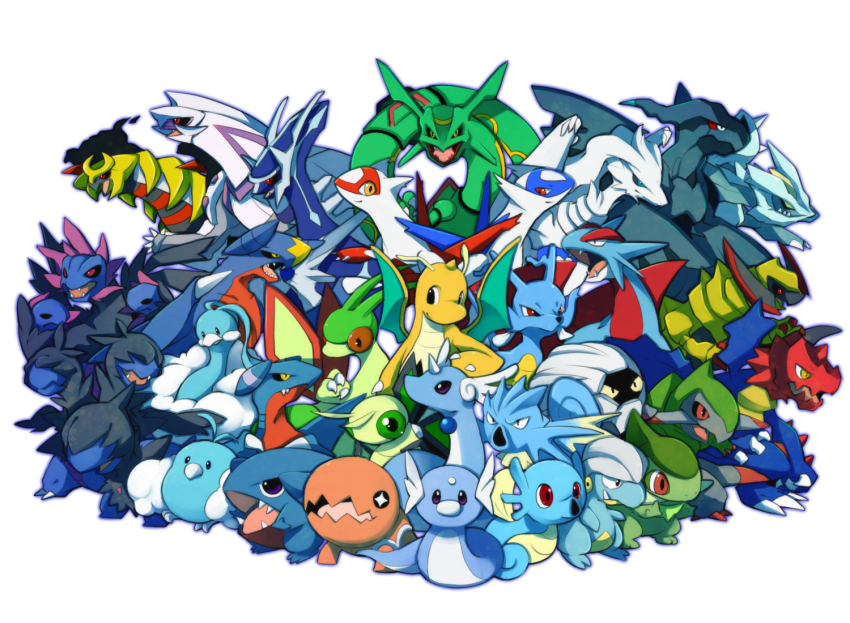 altaria artist_request axiew bagon claws deino_(pokemon) dialga dragon dragon_wings dragonair dragonite dratini druddigon fangs flygon fraxure gabite garchomp gen_1_pokemon gen_2_pokemon gen_3_pokemon gen_4_pokemon gen_5_pokemon gible giratina giratina_(altered) haxorus hydreigon kingdra kyurem latias latios legendary_pokemon nintendo no_humans palkia pokemon pokemon_(creature) rayquaza reshiram salamence shelgon smile standing swabu tail trapinch vibrava wings zekrom zweilous