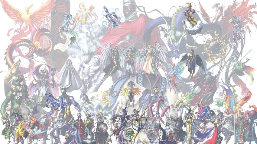 6+boys 6+girls airavata alilat_(megami_tensei) amon_ra_(megami_tensei) angel angel_wings ankh anubis_(megami_tensei) apis_(megami_tensei) aramisaki athena_(megami_tensei) atlus azrael_(megami_tensei) barong bird bishamonten brigid_(megami_tensei) byakko_(megami_tensei) cybele cybele_(megami_tensei) demon_(megami_tensei) devil_summoner_(series) devil_survivor_(series) devil_survivor_1 dominion_(manga) dominion_(megami_tensei) dragon gabriel_(megami_tensei) garuda_(megami_tensei) genbu hare_of_inaba heimdall highres hitokotonusi israfel_(evangelion) jeanne_d&#039;arc_(megami_tensei) kangiten kartikeya kazuma_kaneko kinmamon_(megami_tensei) kresnik_(megami_tensei) kukunochi lakshmi marici_(megami_tensei) marishiten_(megami_tensei) megami_tensei metatron_(megami_tensei) mozilla_thunderbird multiple_boys multiple_girls mummy mythology norn_(megami_tensei) osiris_(mythology) pallas_athena persona phoenix real_life sandalphon_(megami_tensei) seiryuu seiten_taisei shield shin_megami_tensei shiva_(megami_tensei) shiva_(shin_megami_tensei) shouki_(megami_tensei) sleipnir_(megami_tensei) snake sraosha_(megami_tensei) susano-o susanoo_(megami_tensei) suzaku thor_(mythology) tiger ukano_mitama vishnu_(megami_tensei) wings yatagarasu