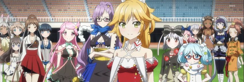 10s 6+girls a.s._(fantasista_doll) akari_(fantasista_doll) anime_screenshot aqua_eyes aqua_hair bikini blonde_hair brown_eyes brown_hair dark-skinned_female dark_skin everyone fantasista_doll glasses green_eyes highres katia_(fantasista_doll) kunoichi_kuu long_hair madeleine_(fantasista_doll) mazon multiple_girls pink_eyes pink_hair ponpon_(fantasista_doll) ponytail purple_eyes purple_hair ramukyuu red_eyes ririn_super_1 sasara_(fantasista_doll) shimeji_(fantasista_doll) short_hair stadium suzuri_(fantasista_doll) swimsuit tune_(fantasista_doll) ukiwa_(fantasista_doll) yugake_(fantasista_doll) yukage_(fantasista_doll)