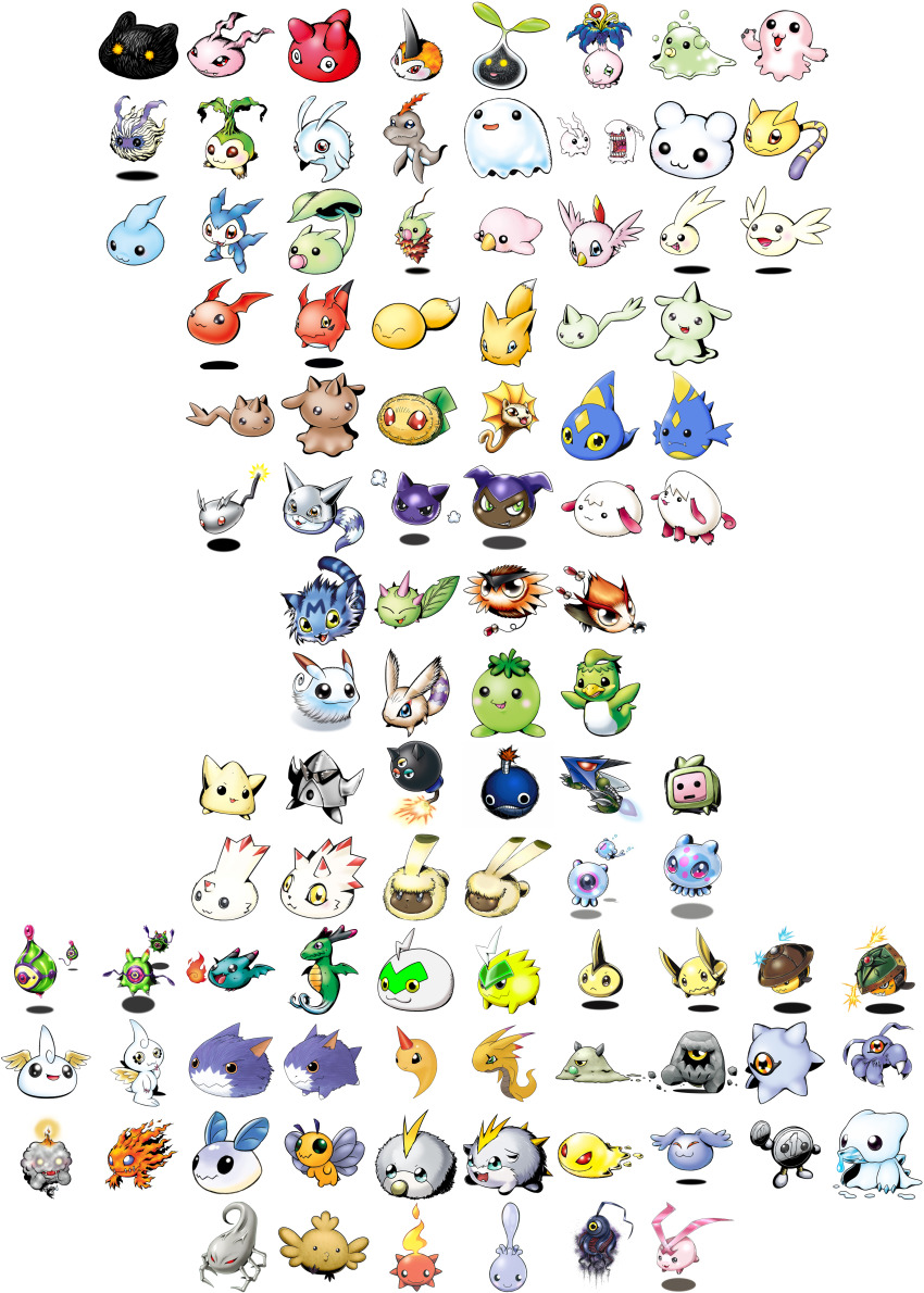absurdres algomon algomon_baby_i algomon_baby_ii angel antennae arkadimon_baby babydmon bibimon bomb bombmon bommon bosamon botamon bubbmon budmon bug caprimon cat chapmon chibickmon chibimon chicomon chocomon choromon claws cocomon coin cotsucomon culumon cupimon curimon digimon dinosaur dodomon dog dokimon dorimon dragon explosive fire flamon frimon fufumon gigimon goromon gummymon gurimon highres hiyarimon hopmon horns ice jellyfish jyarimon kakkinmon keemon ketomon koromon kozenimon kuramon kyaromon kyokyomon leaf leafmon minomon missimon mochimon mokumon monimon moonmon negamon nyaromon nyokimon official_art pacifier pafumon pagumon paomon petimeramon petitmon pickmon pickmon_(sunglasses) pinamon pipimon pitchmon pokomon_(digimon) popomon poromon poyomon pukamon punimon pupumon puroromon pururumon pusumon pusurimon puttimon puwamon puyomon puyoyomon pyocomon pyonmon rabbit red_eyes relemon rock sakumon sakuttomon sand smoke sunamon sunglasses sunmon tail tanemon tentacles tokomon tokomon_x-antibody torikaraballmon tsubumon tsumemon tunomon upamon wanyamon wings xiaomon yarmon yukimibotamon yuramon zerimon zurumon
