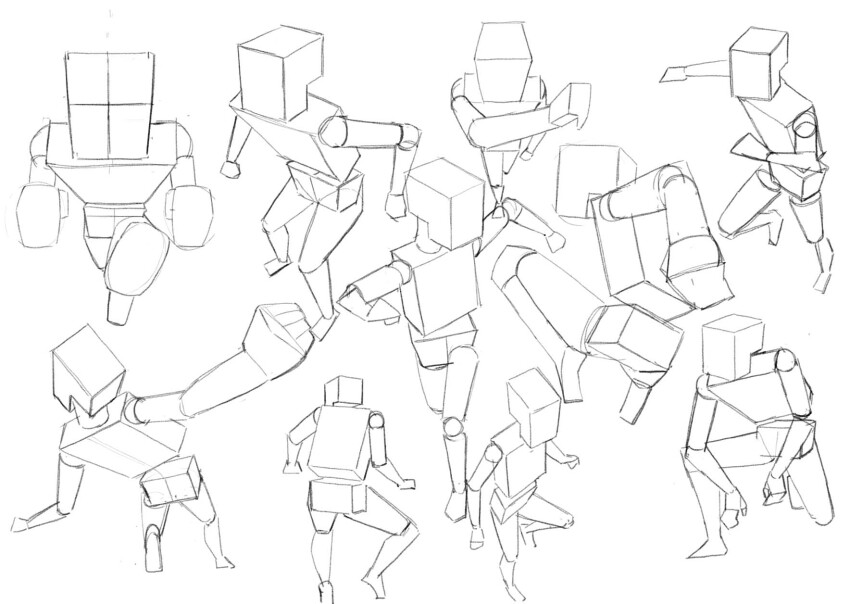 greyscale guide highres how_to long_sleeves monday_getsuyo monochrome original standing weapon