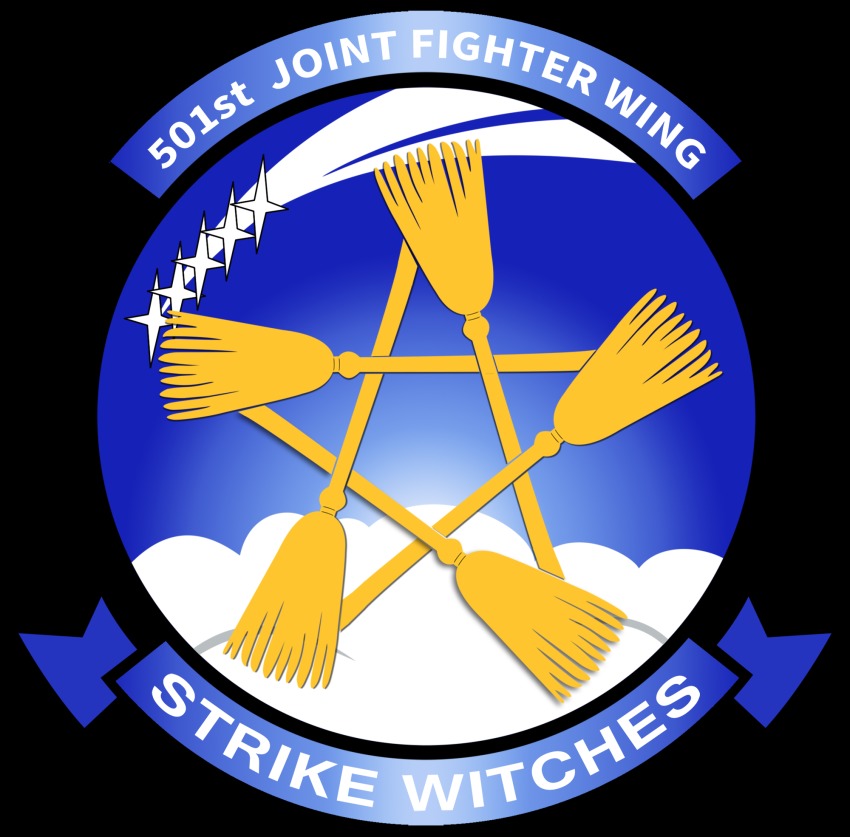501st_joint_fighter_wing_(emblem) broom close-up cloud contrail emblem english_text heita0524 highres no_humans simple_background star_(sky) star_(symbol) strike_witches transparent_background white_background world_witches_series