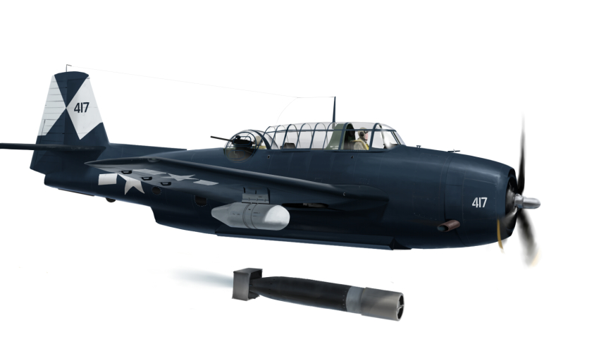 aircraft airplane highres military military_vehicle mo_yu_de_jiaozi original pilot propeller propeller_fighter roundel star_(symbol) tbf_avenger torpedo united_states_navy vehicle_focus white_background world_war_ii