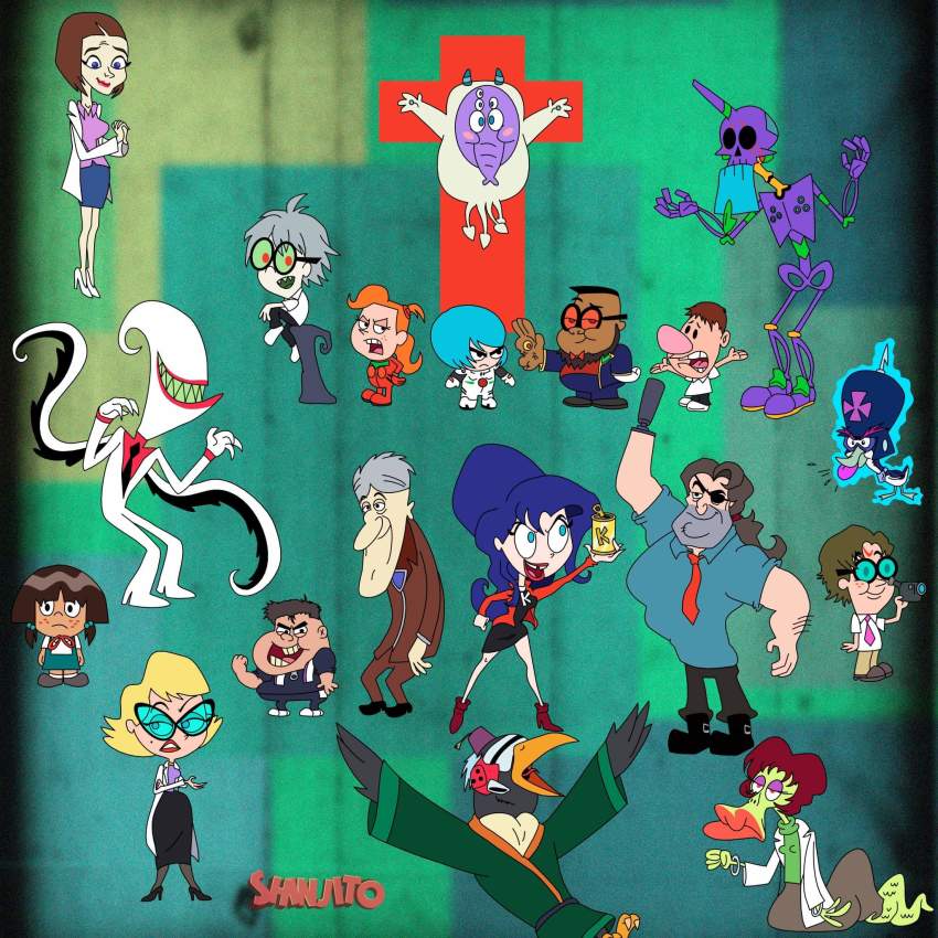 6+boys 6+girls aida_kensuke aida_kensuke_(cosplay) akagi_ritsuko akagi_ritsuko_(cosplay) ayanami_rei ayanami_rei_(cosplay) billy billy_(grim_adventures) blue_hair cartoon_network cosplay death_(entity) dora_(grim_adventures) eleanor_butterbean eris_(grim_adventures) eva_01 eva_01_(cosplay) everyone fred_fredburger fuyutsuki_kouzou_(cosplay) glasses grim_(grim_adventures) grimm_(rwby) highres horaki_hikari horaki_hikari_(cosplay) hoss_delgado ikari_gendou_(cosplay) ikari_shinji ikari_shinji_(cosplay) ikari_yui ikari_yui_(cosplay) irwin_(grim_adventures) kaji_ryouji_(cosplay) katsuragi_misato katsuragi_misato_(cosplay) keel_lorenz keel_lorenz_(cosplay) lilith_(evangelion) lilith_(evangelion)_(cosplay) mandy_(grim_adventures) mecha_pilot_suit mindy_(grim_adventures) multiple_boys multiple_girls nagisa_kaworu nagisa_kaworu_(cosplay) neon_genesis_evangelion nergal_(grim_adventures) nigel_planter parody penpen_(cosplay) plugsuit_(cosplay) plugsuit_(evangelion) purple_hair shinjito souryuu_asuka_langley_(cosplay) suzuhara_touji suzuhara_touji_(cosplay) tagme the_grim_adventures_of_billy_&amp;_mandy