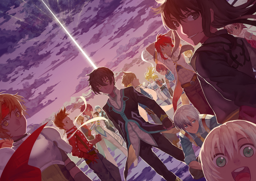00s 10s 6+boys asbel_lhant caius_qualls club3 cress_albane emil_castagnier everyone jude_mathis kor_meteor kyle_dunamis lloyd_irving ludger_will_kresnik luke_fon_fabre male_focus multiple_boys reid_hershel ruca_milda senel_coolidge sorey_(tales) stahn_aileron tales_of_(series) tales_of_destiny tales_of_destiny_2 tales_of_eternia tales_of_hearts tales_of_phantasia tales_of_rebirth tales_of_symphonia tales_of_symphonia:_dawn_of_the_new_world tales_of_the_abyss tales_of_the_tempest tales_of_vesperia tales_of_xillia tales_of_xillia_2 tales_of_zestiria veigue_lungberg yuri_lowell