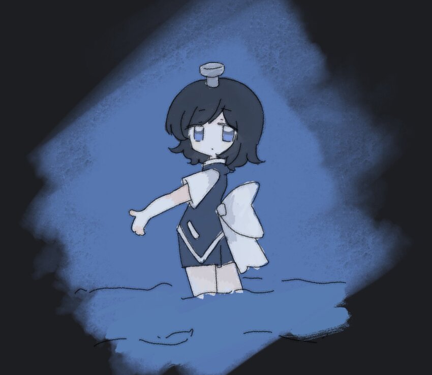 chibi chibi_only highres mercuryfa11 non-web_source towelket_wo_mou_ichido