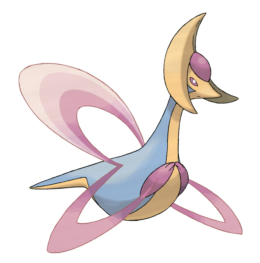 closed_mouth colored_sclera cresselia full_body gen_4_pokemon highres legendary_pokemon nintendo no_humans official_art pink_sclera pokemon pokemon_(creature) pokemon_dppt pokemon_focus solo sugimori_ken third-party_source transparent_background white_eyes