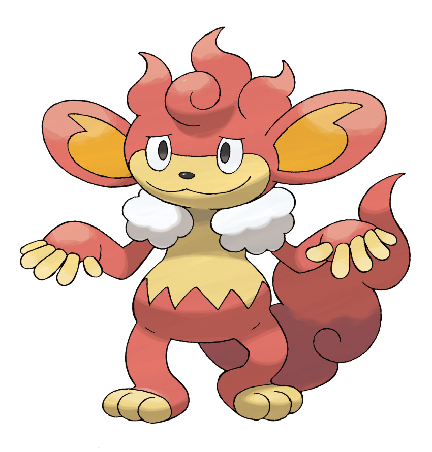 :3 artist_request black_eyes closed_mouth full_body gen_5_pokemon highres nintendo official_art pokemon pokemon_(creature) pokemon_bw pokemon_focus simisear smile solo standing third-party_source transparent_background