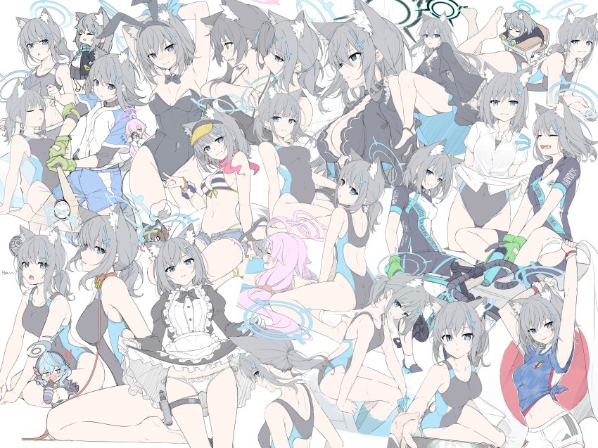 ! !! 0_0 2022_fifa_world_cup 6+girls :t ? absurdres ahoge ako_(blue_archive) alternate_costume alternate_hair_length alternate_hairstyle anal_beads anal_tail animal_ear_fluff animal_ears apron arm_on_knee armlet armpits arms_behind_back arms_up back ball bare_legs barefoot baseball baseball_(object) baseball_bat baseball_uniform beachball bead_bracelet beads bicycle bikini bikini_skirt black_bow black_bowtie black_choker black_dress black_jacket black_leotard black_one-piece_swimsuit black_shirt black_shorts blue_archive blue_eyes blue_hair blue_one-piece_swimsuit blue_shirt blue_shorts blush bottle bow bowtie bracelet breasts brown_hair butt_plug center_opening chibi choker cleavage closed_eyes closed_mouth clothes_lift clothes_pull collar collarbone collared_shirt competition_swimsuit compilation cosplay covered_navel cowboy_shot cropped_jacket cross_hair_ornament cuffs detached_collar dress dress_lift dress_shirt dutch_angle earrings elbow_pads extra_ears eyewear_on_head fake_animal_ears fake_tail feet flag floating_hair fox_ears fox_shadow_puppet fox_tail frilled_apron frilled_dress frills from_side front-tie_bikini_top front-tie_top full-face_blush full_body girl_on_top gloves green_gloves grey_hair groin gun hair_between_eyes hair_ornament halo handgun heart highres holding holding_baseball_bat holding_bottle holding_flag holding_gun holding_weapon holster hoshino_(blue_archive) hoshino_(swimsuit)_(blue_archive) implied_tail_plug indian_style izuna_(blue_archive) izuna_(blue_archive)_(cosplay) izuna_(swimsuit)_(blue_archive) jacket japanese_flag jewelry juliet_sleeves large_breasts layered_sleeves leash legs leotard lifting_own_clothes light_smile long_dress long_hair long_sleeves looking_at_another looking_at_viewer looking_away lying maid medium_breasts medium_hair micro_shorts midriff mismatched_pupils motion_lines multicolored_swimsuit multiple_girls navel official_alternate_costume on_stomach one-piece_swimsuit open_clothes open_jacket open_mouth panties pantyshot parted_lips pink_hair pink_scarf plaid_clothes plaid_skirt playboy_bunny ponytail puffy_sleeves rabbit_ears rain red_collar revision riding riding_bicycle sandals scarf school_uniform scrunchie sex_toy shiroko_(blue_archive) shiroko_(cycling)_(blue_archive) shiroko_(swimsuit)_(blue_archive) shiroko_terror_(blue_archive) shirt shirt_lift shoes short_shorts short_sleeves shorts side-tie_panties sidelocks sideways_glance simple_background single_tear sitting sitting_on_person skirt skirt_pull sleeping smile soles solo_focus sparkle sportswear standing sticker_on_face stomach strapless strapless_leotard striped_bikini striped_clothes sunglasses swimsuit swimsuit_under_clothes t1kosewad tail taking_picture tears thigh_holster tied_shirt toenails toes twintails two-tone_swimsuit underwear upper_body v-shaped_eyebrows v_arms very_long_hair visor_cap weapon white_background white_bikini white_gloves white_panties white_shirt white_shorts wolf_ears world_cup wrist_scrunchie