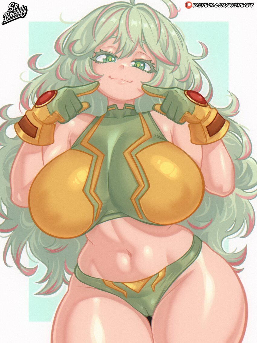 1girl alternate_costume boku_no_hero_academia breasts hagakure_toru highres large_breasts solo srbready
