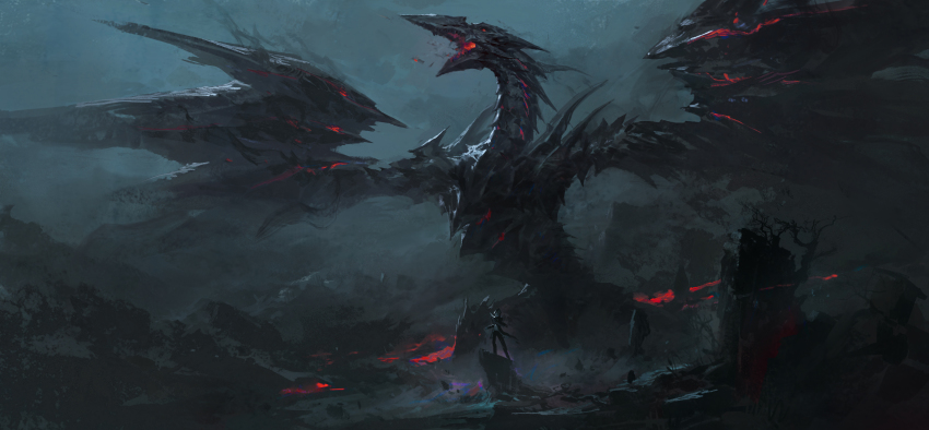 1boy absurdres duel_disk duel_monster highres jonouchi_katsuya leo-dont-want-to-be-a-painter red-eyes_black_dragon standing yu-gi-oh! yu-gi-oh!_duel_monsters