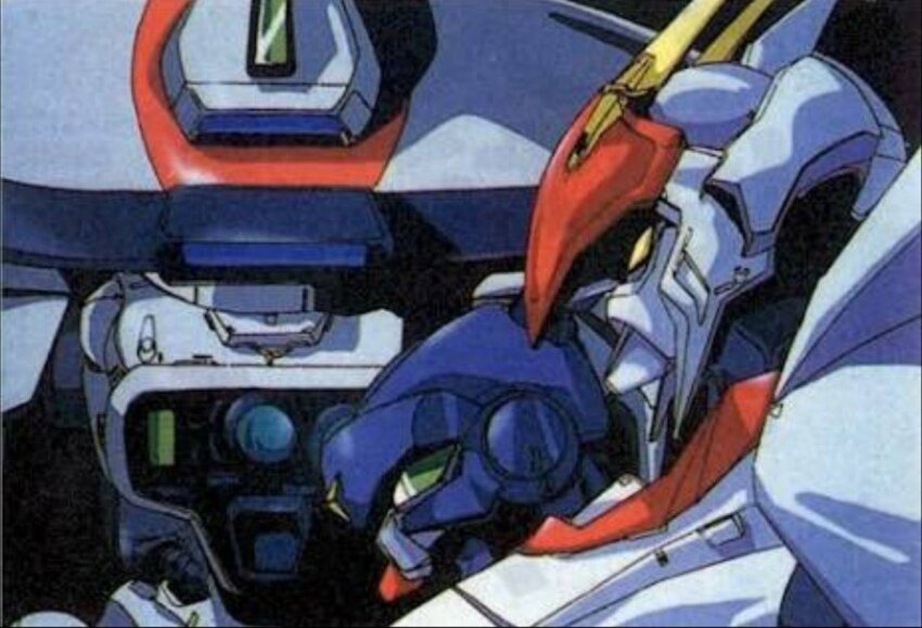 1980s_(style) 1990s_(style) 3mechs dragonar kikou_senki_dragonar mecha oldschool oobari_masami retro_artstyle robot screencap