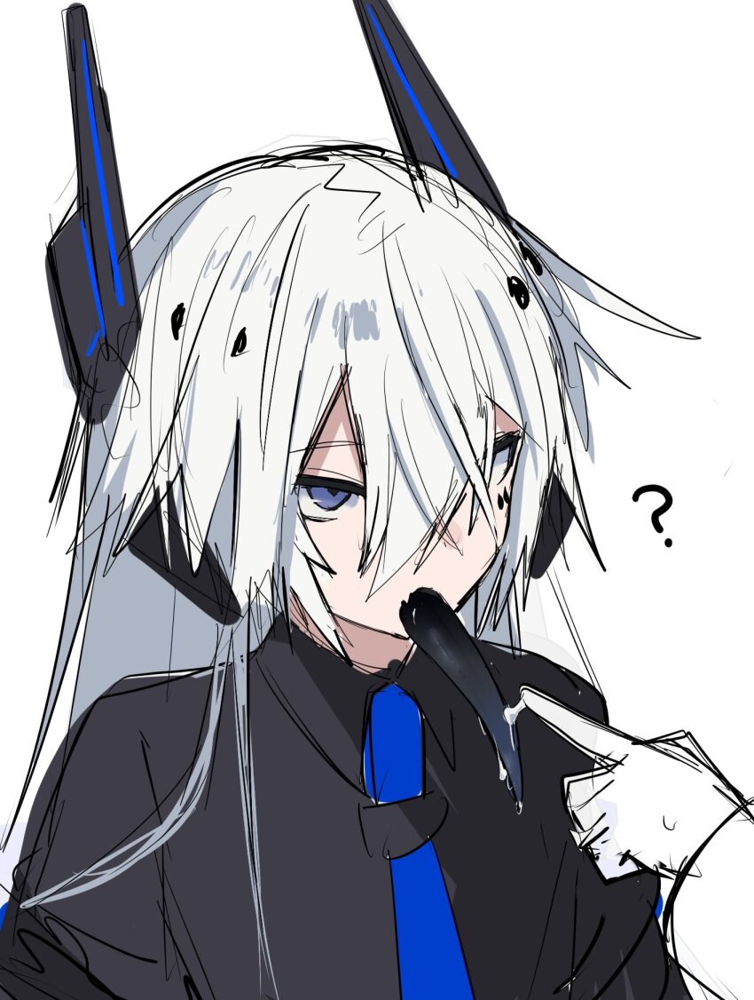 1girl ? artist_request highres long_tongue saliva tagme tongue tongue_out