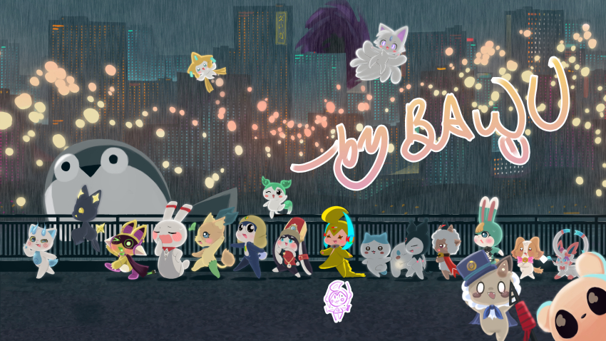 0_0 absurdres amber_(makemon) animal_crossing artist_self-insert bawu beatcats blue_eyes building cape character_request chibi chiikawa chiikawa_(character) cinnamoroll city closed_eyes commentary_request copyright_request creature crossover cult_of_the_lamb dog fence fish flying full_body furry furry_female fuwa_fuwa_cinnamoroll gen_3_pokemon gen_6_pokemon gender_request green_eyes highres honkai:_star_rail honkai_(series) inukai_komugi japan_railways jirachi jps-19 keroro_gunsou komasan kuromi legendary_pokemon level-5 looking_at_viewer looking_to_the_side mahou_shoujo_ni_akogarete makemon makemon! multiple_crossover mythical_pokemon nagamo-kun nine-tailed_okitsune_tale nintendo one_eye_closed onegai_my_melody open_mouth original peckmon pokemon pom-pom_(honkai:_star_rail) precure rain rain_world red_cape red_crown_(cult_of_the_lamb) rico_(beatcats) robihachi sacabambaspis sanrio sasha_(animal_crossing) signature skyscraper smile survivor_(rain_world) sylveon tamama the_lamb_(cult_of_the_lamb) venalita voiceroid walking wonderful_precure! youkai_watch zundamon zundamon_(utau)