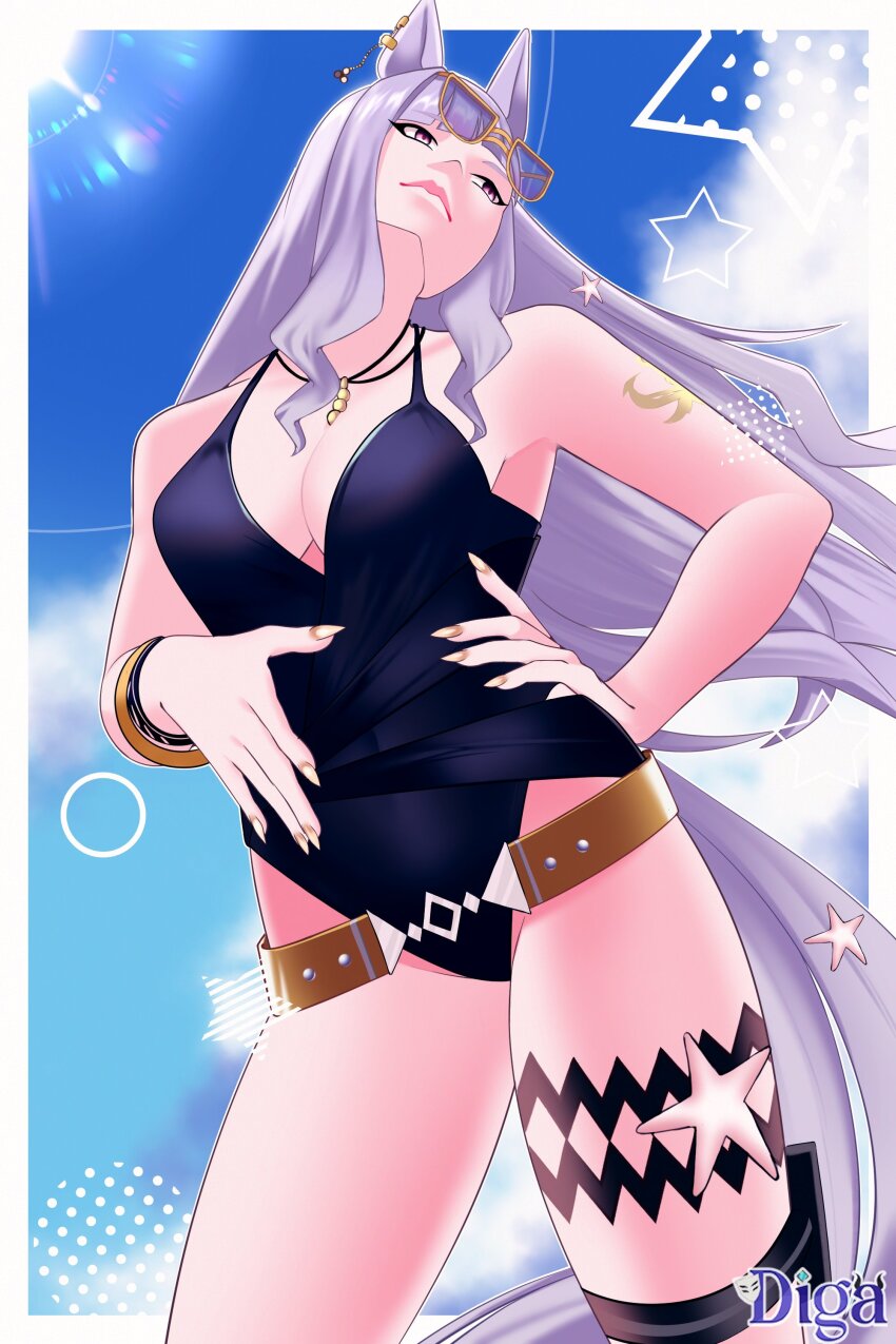absurdres bikini digaarts gold_ship_(umamusume) highres long_hair self-upload swimsuit umamusume
