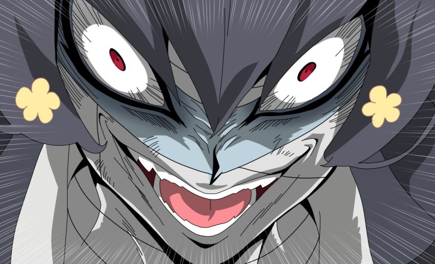 hair_between_eyes kumadai meme mizuno_ai parody shingetsu_rei vector_(yu-gi-oh!) yu-gi-oh! yu-gi-oh!_zexal zombie_land_saga