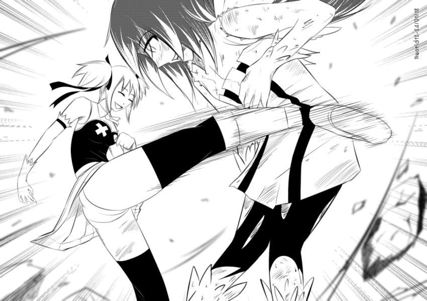 2girls artist_request catfight fairy_tail fairy_tail_zero humiliation multiple_girls ryona sheria_blendy tagme wendy_marvell