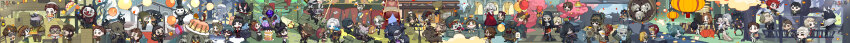 &gt;_&lt; 1other 6+boys 6+girls :&gt; :3 :d :o ^_^ absolutely_everyone absurdres ada_mesmer adjusting_clothes adjusting_headwear aesop_carl ahoge alva_lorenz american_football_(object) american_football_uniform andrew_kreiss animal animal_ears animal_hood ann_(identity_v) anne_lester antlers antonio_(identity_v) apron architecture arm_behind_back arm_belt ascot backpack bag bags_under_eyes bald ball balloon bandaged_hand bandaged_head bandages bandana bane_(identity_v) barefoot beard bee beekeeping_suit belt belt_buckle belt_chain belt_pouch beret bird black-framed_eyewear black_belt black_blindfold black_capelet black_cat black_cloak black_coat black_dress black_eyes black_footwear black_gloves black_hair black_headband black_headwear black_jacket black_lips black_necktie black_pants black_sclera black_shirt black_skin black_skirt black_vest blindfold blonde_hair blue_ascot blue_blindfold blue_coat blue_eyes blue_hair blue_headband blue_headwear blue_jacket blue_lips blue_pants blue_robe blue_shirt blue_skin blue_skirt blueberry boar bonbon_(identity_v) boots bottle bow bow_(music) bowtie box bracelet bracer braid brown_apron brown_bag brown_belt brown_cloak brown_coat brown_eyes brown_footwear brown_hair brown_headwear brown_jacket brown_robe brown_scales brown_shirt brown_skirt brown_vest bruise bruised_eye buck_teeth bucket buckle bug building burke_(identity_v) bush butterfly butterfly_net button_eyes buttons cake cake_slice camera candle cane canvas_(object) capelet carrot_on_stick cat changpao cherry_blossoms chibi chinese_clothes chinese_commentary christina_(identity_v) church circus circus_tent claws cloak closed_eyes closed_mouth clown clown_nose coat collared_shirt colored_sclera colored_skin commentary_request confetti copyright_name covered_face covering_own_mouth cowboy_hat cross cross_necklace crossed_legs cup cupcake curly_hair dark-skinned_female dark-skinned_male dark_skin deer_antlers deer_head deerstalker demi_bourbon disembodied_eye disembodied_torso dog dress drinking_glass duck earrings easel east_asian_architecture eating edgar_valden elbow_gloves eli_clark emil_(identity_v) emily_dyer emma_woods everyone expressionless eyeball eyeshadow facial_hair facial_scar facial_tattoo fake_animal_ears fake_horns fan_wujiu fang feeding fence fingerless_gloves fiona_gilman fireworks floating flower flute folded_fan folding_fan follower_(identity_v) food food_in_mouth forest forked_tongue fountain freckles freddy_riley frederick_kreiburg frilled_skirt frilled_sleeves frills frown fruit fur-trimmed_cloak fur_coat fur_trim galatea_(identity_v) ganji_gupta gauntlets gauze_on_head gift gift_box glasses gloves goggles goggles_around_neck goggles_on_headwear grace_(identity_v) gradient_hair grass green_apron green_ascot green_eyes green_footwear green_hoodie green_kimono green_neckerchief green_pants green_scales green_shirt green_sky grey_eyes grey_gloves grey_hair grey_shirt grey_skin grey_vest grin habit hair_between_eyes hair_bow hair_bun hair_ornament hair_over_one_eye hair_over_shoulder hair_slicked_back half-closed_eyes hand_fan hand_net hand_on_own_cheek hand_on_own_face hand_on_own_knee hand_over_own_mouth hanging_food hastur_(identity_v) hat hat_bow hat_feather headband heart helena_adams helmet highres holding holding_animal holding_bottle holding_box holding_butterfly_net holding_cane holding_cup holding_fan holding_flute holding_food holding_instrument holding_lasso holding_plate holding_shovel holding_skull holding_spoon holding_staff holding_stuffed_toy holding_unworn_clothes holding_unworn_hat holding_violin hood hood_up hooded_cloak hooded_robe hoodie horns house hugging_doll hugging_object identity_v in_tree incoming_food incredibly_absurdres injury insect instrument intravenous_drip ithaqua_(identity_v) jack_(identity_v) jacket japanese_clothes jewelry joker_(identity_v) jose_baden joseph_desaulniers juggling jumpsuit keigan_nicholas_keogh kevin_ayuso kimono knee_up kreacher_pierson kurt_frank lamppost lantern lasso leaf leaf_on_head leo_beck lipstick lizard_tail log logo long_dress long_hair long_image long_neck long_sleeves looking_at_another lotus low_ponytail luca_balsa luchino_(identity_v) luchino_diruse lucky_guy makeup margaretha_zelle martha_behamfil mary_(identity_v) mary_janes mask medium_hair melly_plinius memory_(identity_v) messy_hair michiko_(identity_v) mike_morton mole mole_under_eye monocle monster_boy monster_girl mouth_hold mouth_mask multicolored_hair multicolored_skin multiple_boys multiple_girls murro_(identity_v) music mustache naib_subedar nail_polish nature neck_ruff neckerchief necklace necktie nightmare_(identity_v) nihongami non-humanoid_robot norton_campbell notice_lines nun nurse_cap obi official_art one_eye_closed open_clothes open_hoodie open_jacket open_mouth open_vest orange_eyes orange_hair orange_jumpsuit orpheus_(identity_v) outdoors outstretched_arm outstretched_arms owl painting_(object) pants parted_bangs partially_submerged path patricia_dorval pen_nib pencil_skirt penguin percy_(identity_v) pew philippe_(identity_v) photo_(object) pillar pink_eyeshadow plague_doctor_mask plate playing_instrument pleated_skirt pocket polaroid_photo polka_dot polka_dot_scarf poncho ponytail popped_collar pouch prehensile_hair print_blindfold prosthesis prosthetic_leg puffy_short_sleeves puffy_sleeves purple_eyes purple_flower purple_footwear purple_skin purple_skirt purple_sleeves purple_vest qi_shiyi quad_braids red_bandana red_belt red_bow red_bowtie red_carpet red_coat red_dress red_eyes red_footwear red_hair red_headwear red_lips red_nails red_necktie red_poncho red_scarf red_shirt reptile_boy riding road robbie_(identity_v) robe robot robot_animal rock rocket round_eyewear runny_makeup sandals sash satchel scar scar_across_eye scar_on_cheek scar_on_face scar_on_forehead scar_on_nose scarf scissors scylla servais_le_roy sharp_teeth shirt shoes short_hair short_sleeves shovel side_braid sign simple_bird single_bare_foot single_braid single_hair_bun single_sock sitting sitting_on_log skirt skull sky sleeveless sleeveless_jacket slit_pupils smile snow snow_on_headwear socks solid_eyes sparkle sparkling_eyes spoon sportswear spurs staff standing star_(symbol) statue stitched_face stitched_mouth stitches straitjacket strawberry streaked_hair stream striped_clothes striped_pants striped_shirt striped_socks stuffed_toy stuffing sun_hat suspenders swept_bangs t-shirt tail tattoo teeth tent tentacles the_will_brothers_(identity_v) tongue top_hat torn_cloak torn_clothes torn_dress torn_pants torn_robe torn_sleeves tracy_reznik traditional_bowtie tree tube two-tone_hair undershirt unworn_hat unworn_headwear veil vera_nair vertical-striped_clothes vertical-striped_pants vest victor_grantz violetta_(identity_v) violin waist_apron walking wall watch water wax weeping_clown_(identity_v) wheelchair white_ascot white_dress white_gloves white_hair white_headwear white_jacket white_mask white_pants white_shirt white_skin white_socks wick_(identity_v) wide_image wide_sleeves william_ellis window wine_bottle wine_glass wing_collar wings wooden_fence wristband wu_chang xie_bian yellow_ascot yellow_eyes yellow_neckerchief yellow_shirt yidhra_(identity_v)