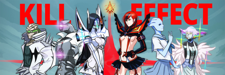 1boy 4girls bad_id bad_tumblr_id breasts clothed_robot commander_shepard commander_shepard_(female) cosplay edi_(mass_effect) garrus_vakarian junketsu kill_la_kill kiryuuin_ragyou kiryuuin_ragyou_(cosplay) kiryuuin_satsuki kiryuuin_satsuki_(cosplay) legion_(mass_effect) liara_t&#039;soni mankanshoku_mako mankanshoku_mako_(cosplay) mask mass_effect_(series) mass_effect_1 mass_effect_2 matoi_ryuuko matoi_ryuuko_(cosplay) mikisugi_aikurou mikisugi_aikurou_(cosplay) multiple_girls parody quarian reaper_(mass_effect) robot sanageyama_uzu sanageyama_uzu_(cosplay) school_uniform senketsu small_breasts tali&#039;zorah tony_the_pony undressing v