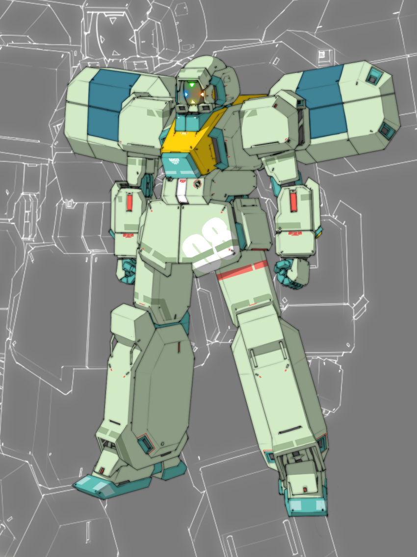 artist_request gundam gundam_g_no_reconguista highres mecha original recten redesign robot science_fiction zoom_layer