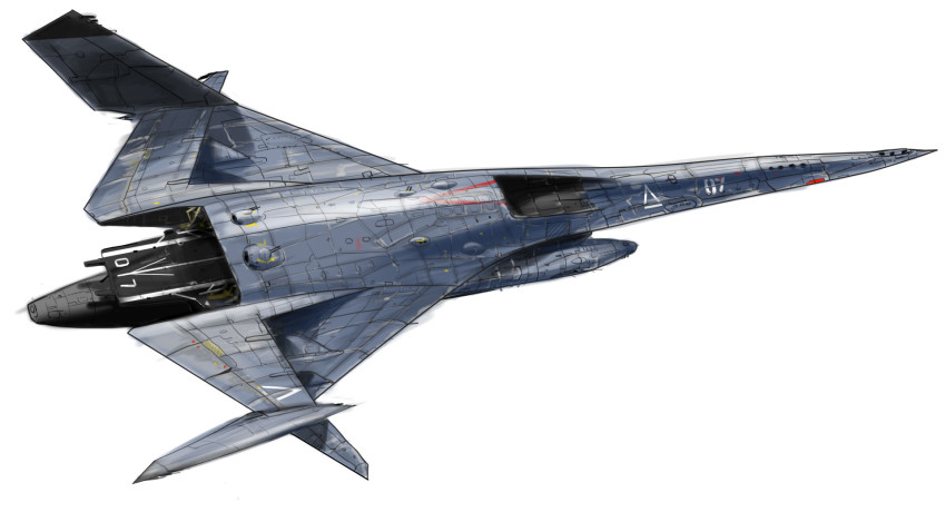 aircraft airplane asterozoa cannon carrier gun highres jet machine_gun machinery military military_vehicle no_humans original roundel runway science_fiction simple_background sketch solo spacecraft turret vehicle_focus weapon when_you_see_it