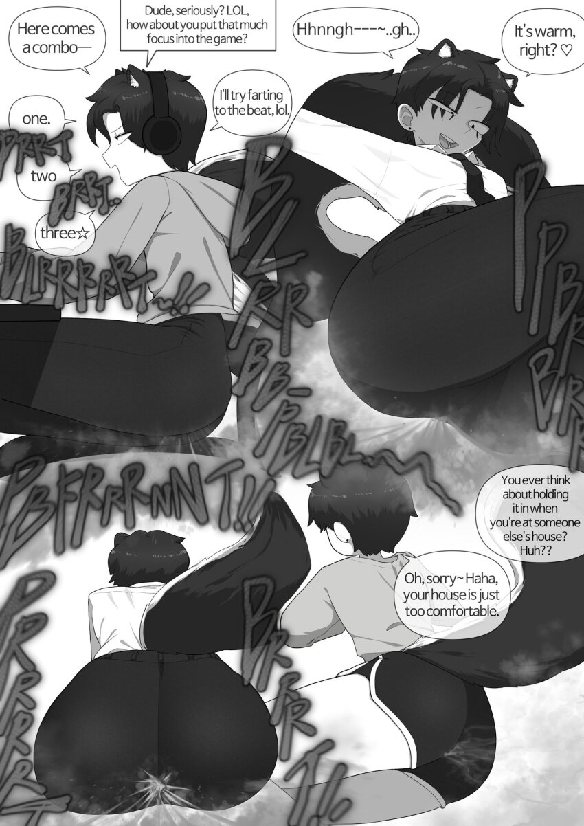 bangyak fart gasbox highres male_focus non-web_source yakbang