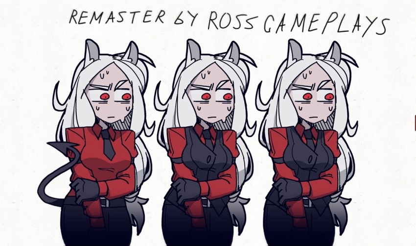 cerberus_(helltaker) english_text helltaker non-web_source siblings sisters tagme vanripper