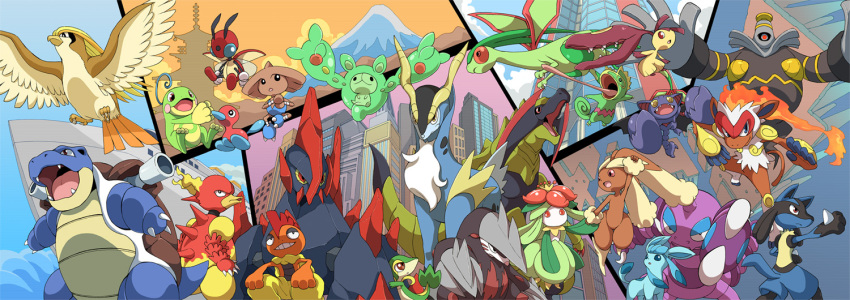 00s 10s 1990s_(style) :d animal_nose annotation_request blastoise cannon cobalion creature creatures_(company) drapion dusknoir excadrill floating flygon full_body furry game_freak gen_1_pokemon gen_2_pokemon gen_3_pokemon gen_4_pokemon gen_5_pokemon gigalith glaceon gliscor haxorus hitmontop infernape kecleon ledian legendary_pokemon lilligant lopunny lucario magmar magyo mawile nintendo open_mouth pidgeot pokemon pokemon_(creature) pokemon_bw pokemon_dppt pokemon_gsc pokemon_rgby pokemon_rse politoed porygon porygon2 retro_artstyle reuniclus scrafty shell smile snivy