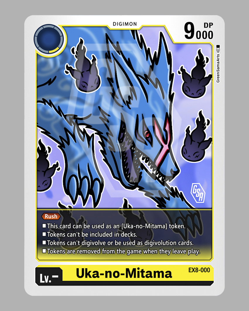 claws digimon digimon_(creature) digimon_card_game fire fox highres sakuyamon sakuyamon_x-antibody sharp_teeth teeth