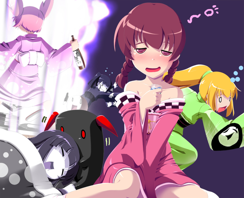 madotsuki monoe monoko poniko rapama simple_background tagme uboa yume_nikki