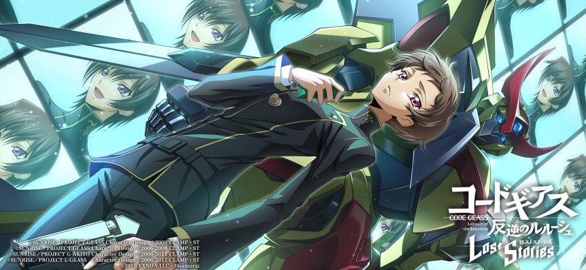 code_geass code_geass:_lost_stories highres knightmare_frame lelouch_vi_britannia rolo_lamperouge tagme