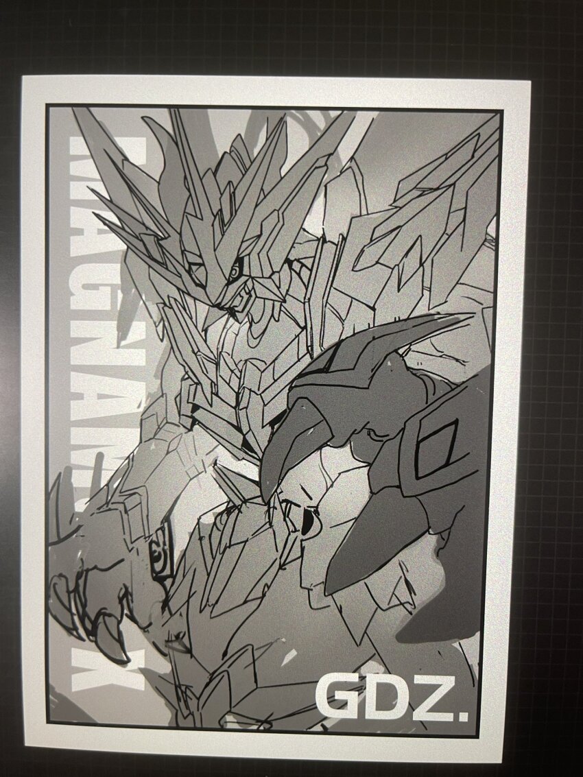 1boy armor claws digimon digimon_(creature) dragon_boy highres magnamon magnamon_x-antibody magnamon_x-antibody_gold_digizoid_mode male_focus solo