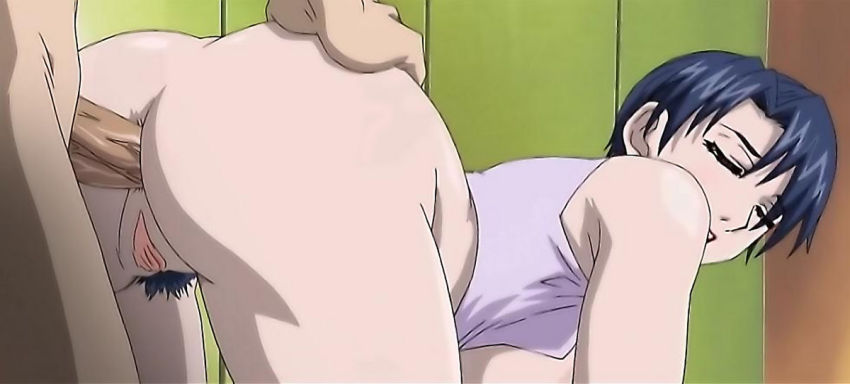 00s 1boy 1girl all_fours amamiya_emiko anal ass aunt aunt_and_nephew bent_over bottomless breasts breasts_out closed_eyes doggystyle enbo hetero incest mature_female pubic_hair pussy sex sex_from_behind short_hair taboo_charming_mother tagme uncensored