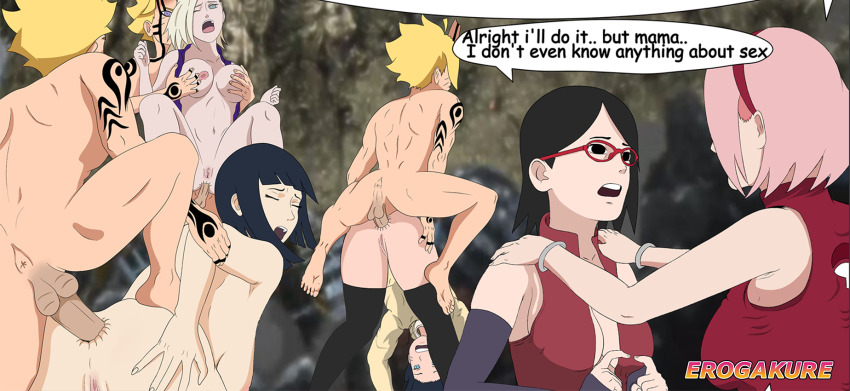 age_difference anal bad_tag boruto boruto:_naruto_next_generations brother_and_sister clothed_sex doggystyle erogakure from_behind group_rape group_sex haruno_sakura hetero hyuuga_hinata incest mature_female momoshiki mother_and_son naruto naruto_(series) reverse_cowgirl_position sex sex_from_behind shadow_clone siblings sister size_difference straddling straight_sex talking uchiha_sarada uzumaki_boruto uzumaki_himawari yamanaka_ino