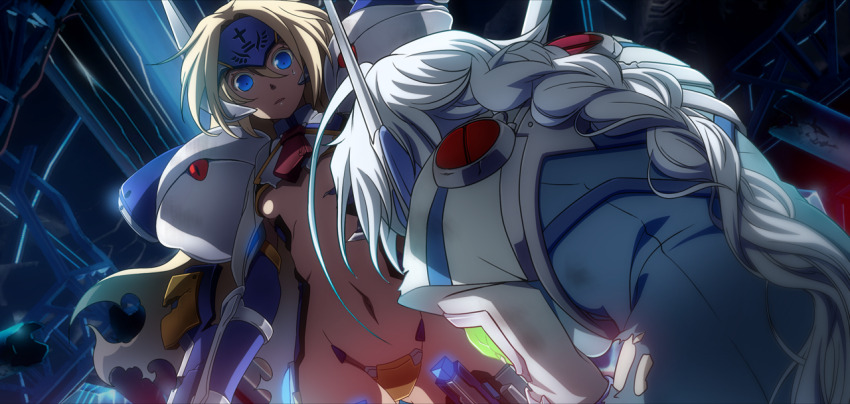 2girls blazblue blazblue:_chronophantasma mu-12 multiple_girls nu-13 official_art tagme