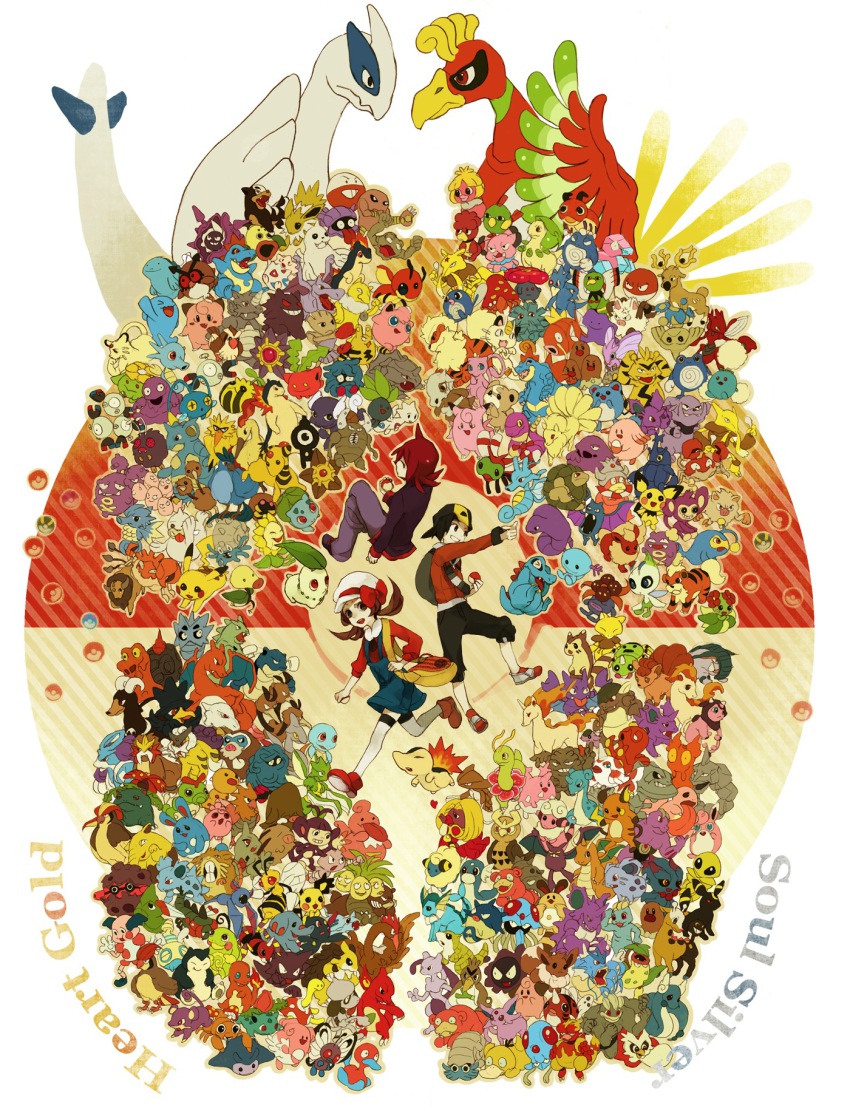 00s 1girl 2boys abra absolutely_everyone aipom alakazam ampharos arbok arcanine ariados articuno azumarill bad_id bad_pixiv_id bag bayleef beedrill bellossom bellsprout blastoise bulbasaur butterfree caterpie chansey charizard charmander charmeleon chikorita chinchou clefable clefairy cleffa cloyster copyright_name corsola crobat cubone cyndaquil dewgong diglett ditto dodrio doduo dragonair dragonite drowzee dugtrio eevee ekans electabuzz electrode_(pokemon) elekid espeon ethan_(pokemon) everyone exeggcute exeggutor farfetch&#039;d fearow feraligatr fire flaaffy flame-tipped_tail flareon furret gastly gen_1_pokemon gen_2_pokemon gen_4_pokemon gengar geodude gloom_(pokemon) golbat goldeen golduck golem_(pokemon) graveler great_ball grimer growlithe gyarados hat hat_ribbon haunter highres hitmonchan hitmonlee hitmontop ho-oh holding holding_poke_ball hoothoot hoppip horsea houndour hypno igglybuff ivysaur jigglypuff jolteon jumpluff jynx kabuto_(pokemon) kabutops kadabra kakuna kangaskhan kingler koffing krabby lanturn lapras ledian ledyba legendary_pokemon lickitung lugia lyra_(pokemon) machamp machoke machop magcargo magikarp magmar magnemite magneton mankey mareep marill marowak meganium meowth metapod mew_(pokemon) mewtwo miltank moltres mr._mime muk multiple_boys murkrow mythical_pokemon natu nidoking nidoqueen nidoran nidoran_(female) nidoran_(male) nidorina nidorino ninetales nintendo noctowl oddish omanyte omastar onix onyx paras parasect pichu pidgeot pidgeotto pidgey pikachu pinsir poke_ball poke_ball_(basic) pokemon pokemon_(creature) pokemon_hgss politoed poliwag poliwhirl poliwrath ponyta porygon primeape psyduck quagsire quilava raichu rapidash raticate rattata red_ribbon rhydon rhyhorn ribbon sandshrew sandslash scizor scyther seadra seaking seel sentret shellder silver_(pokemon) skarmory skiploom slowbro slowpoke slugma sneasel snorlax spearow spinarak squirtle starmie starter_pokemon_trio staryu steelix suicune sunflora sunkern tail tangela tangrowth tauros teddiursa tentacool tentacruel todomumeru togepi togetic totodile typhlosion tyranitar udder ultra_ball umbreon unown unown_a vaporeon venomoth venonat venusaur victreebel vileplume voltorb vulpix wartortle weedle weepinbell weezing wigglytuff wooper xatu yanma yanmega zapdos zubat
