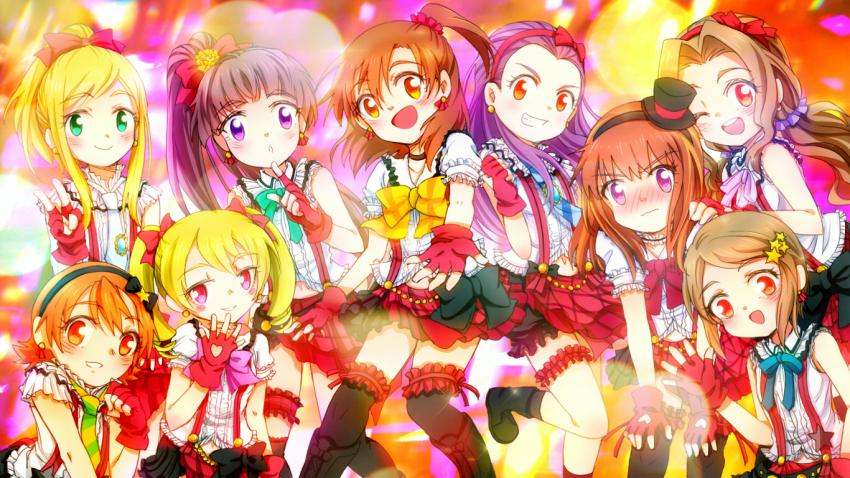 amano_nene_(digimon_xros_wars) digimon digimon_adventure digimon_adventure_02 digimon_frontier digimon_tamers digimon_xros_wars digimon_xros_wars:_toki_wo_kakeru_shounen_hunter-tachi idol inoue_miyako katou_juri love_live! love_live!_school_idol_project makino_ruki orimoto_izumi suzaki_airu tachikawa_mimi takenouchi_sora yagami_hikari