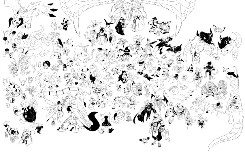 aegiomon agumon angel angel_boy angemon animal_hat aquilamon archnemon armadimon armor bakumon bastemon bearmon beelstarmon beelzebumon belphemon belphemon_sleep_mode betamon betsumon bibimon blacktailmon_uver. bokomon bosamon botamon bowmon brachimon bubbmon budmon bun_(digimon) burgamon caprimon cat_hat chackmon chibikiwimon chicchimon chicomon cho-hakkaimon chocomon choromon coronamon cthyllamon cupimon cutemon delumon digicore_interface digimon digimon_(creature) digital_hazard digitamamon dobermon dorimon dorumon dracumon dragon dragon_ball drimogemon dukemon ex-tyranomon examon falcomon fang flamon floramon fufumon funbeemon gabumon galgomon gammamon gaomon garurumon gazimon geogreymon gigimon gomamon greymon gummymon hackmon_(digimon) hagurumon hat herissmon highres hiyarimon horns impmon jellymon jyarimon kangarumon keemon keramon kiwimon koromon kudamon kuramon labramon lalamon leafmon lighdramon lilimon lilithmon loogamon looking_at_another lopmon lucemon lunamon luxmon machgaogamon magnakidmon magnamon mamemon meicoomon meicrackmon_vicious_mode minervamon minomon mochimon monimon monochrome moonmon morphomon neamon numemon nun nyaromon nyokimon offmon omegamon pafumon pagumon palmon pandamon patamon petimeramon picodevimon pillomon pitchmon piyomon plesiomon plotmon pokomon_(digimon) pomumon poromon poyomon pukamon pukumon pumpmon punimon pupumon puroromon pururumon pyocomon rabbit_hat raremon relemon renamon sakuttomon sakuyamon sangloupmon seadramon shakomon shoeshoemon shoutmon sirenmon sistermon_blanc sistermon_noir solarmon sparrowmon stingmon sunarizamon sunflowmon sunmon symbareangoramon tail tailmon tanemon tentomon terriermon terriermon_assistant togemon tokomon torikaraballmon toyagumon tsubumon tukaimon tunomon tyranomon tyumon ukkomon ulforcev-dramon upamon v-mon venusmon vorvomon vulcanusmon wanyamon wings wizarmon wormmon xiaomon xv-mon yarmon yukidarumon yukimibotamon yuramon zudomon zurumon