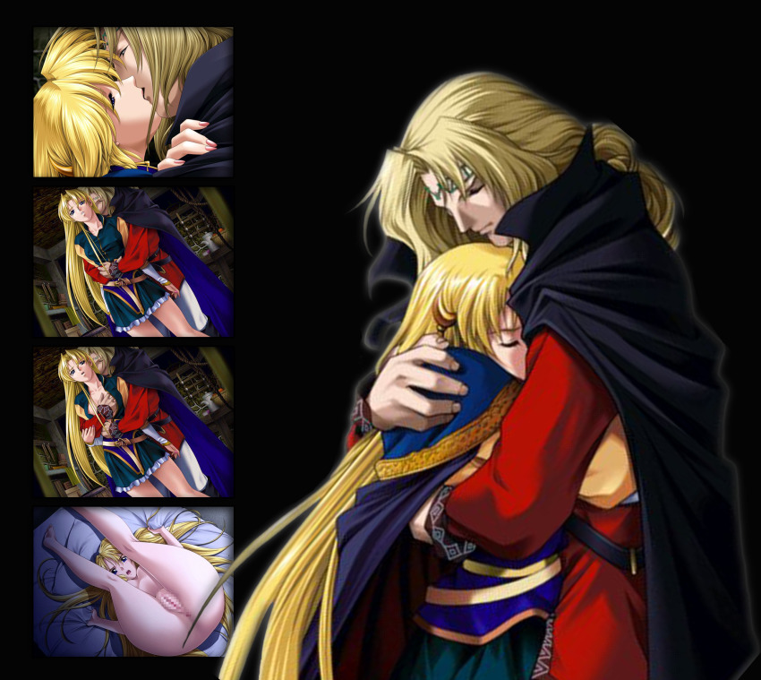 blonde_hair elf highres pointy_ears rin-sin sharon_(words_worth) tagme words_worth