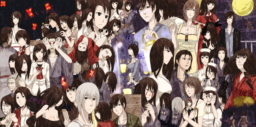 38 6+boys 6+girls age_comparison amakura_kei amakura_mayu amakura_mio asou_misaki asou_yuu ball bandages blind blinded blood blush brown_hair bug butterfly camera character_doll child collar creepy doll dress everyone fatal_frame fatal_frame_1 fatal_frame_2 fatal_frame_3 fatal_frame_4 formal_clothes ghost haibara_ayako haibara_sakuya haibara_you hammer hat highres himuro_kirie hinasaki_mafuyu hinasaki_miku hirasaka_tomoe horror_(theme) insect jacket japanese_clothes jewelry kimono kirishima_choushiro kiryuu_azami kurosawa_rei kurosawa_sae kurosawa_yae kuze_amane kuze_hisame kuze_kyouka kuze_minamo kuze_shigure kuzuhara_kozue lantern long_hair makimura_masumi miko minazuki_ruka minazuki_sayaka miya_(fatal_frame) mole moon multiple_boys multiple_girls multiple_persona necklace nurse nurse_cap ogata_koji ogata_kouji_(fatal_frame) aged_up osaka_musubi osaka_tsuzuri ototsuki_kaname school_uniform sendou_kageri shiratsuki_fuyuko short_hair siblings sisters skirt sonosaki_shie spirit stake sudo_miyako sudou_miyako suit surprised tachibana_chitose tachibana_itsuki takemine_junsei takigawa_yoshino tattoo tears tono_tsunaki touno_tsubaki tsukimori_madoka twins white_hair yomotsuki_souya yukishiro_reika