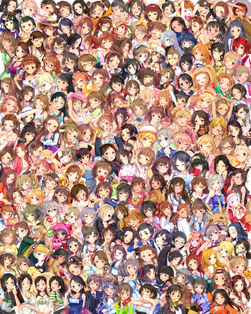 6+girls abe_nana absolutely_everyone absurdres aiba_yumi aihara_yukino aikawa_chinatsu aino_nagisa akagi_miria akanishi_erika anastasia_(idolmaster) anzai_miyako aoki_kei aoki_mei aoki_rei aoki_sei araki_hina ariura_kanna asano_fuka asari_nanami ayase_honoka bad_id bad_pixiv_id black_hair blush brown_hair cathy_graham clarice_(idolmaster) clenched_hands collarbone commentary_request domyoji_karin ebihara_naho egami_tsubaki etou_misaki_(idolmaster) eve_santaclaus everyone fujii_tomo fujimoto_rina fujiwara_hajime fukuyama_mai furusawa_yoriko futaba_anzu hamaguchi_ayame hamakawa_ayuna harada_miyo hattori_toko hayami_kanade hayasaka_mirei helen_(idolmaster) highres hiiragi_shino himekawa_yuki hino_akane_(idolmaster) hojo_karen honda_mio hori_yuko hoshi_syoko hyodo_rena ichihara_nina ichinose_shiki idol idolmaster idolmaster_cinderella_girls igarashi_kyoko ijuin_megumi ikebukuro_akiha imai_kana imura_setsuna jougasaki_mika jougasaki_rika kamijo_haruna kamiya_nao kanzaki_ranko katagiri_sanae kate_(idolmaster) kawashima_mizuki kiba_manami kimura_natsuki kirino_aya kiryu_tsukasa_(idolmaster) kishibe_ayaka kita_hinako kitagawa_mahiro kitami_yuzu kobayakawa_sae koga_koharu kohinata_miho komatsu_ibuki komuro_chinami koseki_reina koshimizu_sachiko kudo_shinobu kurihara_nene kurokawa_chiaki kusakabe_wakaba layla_(idolmaster) long_hair looking_at_viewer maekawa_miku makihara_shiho manabe_itsuki manaka_misato mary_cochran matoba_risa matsubara_saya matsumoto_sarina matsunaga_ryo matsuo_chizuru matsuyama_kumiko mifune_miyu mimura_kanako mitsuki_(omezame_alice) miyamoto_frederica miyoshi_sana mizuki_seira mizumoto_yukari mizuno_midori mochida_arisa mochizuki_hijiri momoi_azuki morikubo_nono moroboshi_kirari mukai_takumi multiple_girls munakata_atsumi murakami_tomoe muramatsu_sakura nagatomi_hasumi nakano_yuka namba_emi namiki_meiko nanjo_hikaru narumiya_yume natalia_(idolmaster) ninomiya_asuka nishijima_kai nishikawa_honami nitta_minami niwa_hitomi non-web_source nonomura_sora ogata_chieri ohara_michiru ohishi_izumi ohnishi_yuriko ohnuma_kurumi ohta_yuu ohtsuki_yui oikawa_shizuku okazaki_yasuha okuyama_saori open_mouth otokura_yuuki partially_colored ryuzaki_kaoru saejima_kiyomi sagisawa_fumika saionji_kotoka saito_yoko sajo_yukimi sakakibara_satomi sakuma_mayu sakurai_momoka sasaki_chie sato_shin sawada_marina seki_hiromi sena_shiori_(idolmaster) senkawa_chihiro senzaki_ema shibuya_rin shiina_noriko shimamura_uzuki shinohara_rei shiomi_syuko shiragiku_hotaru shirasaka_koume short_hair shuto_aoi smile soma_natsumi sugisaka_umi suzumiya_seika tachibana_arisu tada_riina takafuji_kako takagaki_kaede takahashi_reiko takamine_noa takamori_aiko thick_eyebrows togo_ai totoki_airi trainer_(idolmaster) tsuchiya_ako tsukimiya_miyabi ueda_suzuho ujiie_mutsumi umeki_otoha upper_body w wakabayashi_tomoka wakiyama_tamami wakui_rumi yagami_makino yaguchi_miu yamato_aki yanagi_kiyora yanase_miyuki yao_fueifuei yokoyama_chika yorita_yoshino yoshioka_saki yusa_kozue yuuki_haru zaizen_tokiko