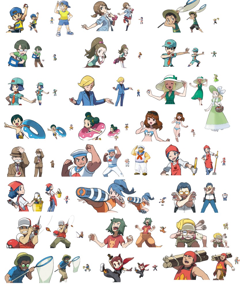10s 6+boys 6+girls battle_girl_(pokemon) bug_catcher_(pokemon) bug_maniac_(pokemon) camper_(pokemon) collector_(pokemon) everyone fisher_(pokemon) gentleman_(pokemon) highres kindler_(pokemon) lady_(pokemon) lass_(pokemon) lass_(pokemon_oras) multiple_boys multiple_girls ninja_boy_(pokemon) nintendo npc_trainer official_art picnicker_(pokemon) pokemaniac_(pokemon) pokemon pokemon_breeder_(pokemon) pokemon_oras pokemon_rse rich_boy_(pokemon) rich_boy_(pokemon_oras) ruin_maniac_(pokemon) sailor_(pokemon) school_kid_(pokemon) swimmer_(pokemon) tagme tuber_(pokemon) youngster_(pokemon)