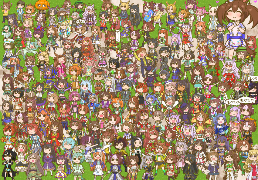 &gt;_&lt; 0_0 :&gt; :3 :d ;) =_= ^_^ absolutely_everyone absurdly_detailed_composition admire_vega_(umamusume) agemasen!_(meme) agnes_digital_(lovely_jiangshi)_(umamusume) agnes_digital_(umamusume) agnes_tachyon_(umamusume) ahoge aiguillette air_groove_(quercus_civilis)_(umamusume) air_groove_(umamusume) air_shakur_(umamusume) akasaka_misato_(umamusume) akikawa_yayoi_(umamusume) alternate_costume alternate_hairstyle animal animal_ears animal_on_head anshinzawa_sasami antenna_hair apron armband arms_up artoria_pendragon_(fate) ascot aston_machan_(umamusume) asymmetrical_footwear asymmetrical_gloves asymmetrical_jacket bamboo_memory_(umamusume) bandaged_arm bandages bandaid bandaid_on_cheek bandaid_on_face bandaid_on_nose bandeau bat_wings beanie belno_light_(umamusume) beret biko_pegasus_(umamusume) bitter_glasse_(umamusume) biwa_hayahide_(noel_rouge_carol)_(umamusume) biwa_hayahide_(umamusume) black_bow black_bowtie black_choker black_dress black_footwear black_gloves black_hair black_hairband black_jacket black_necktie black_one-piece_swimsuit black_pants black_pantyhose black_serafuku black_shirt black_shorts black_skirt black_sleeves black_thighhighs black_vest blonde_hair blue_bow blue_bowtie blue_dress blue_flower blue_hair blue_hairband blue_headwear blue_jacket blue_necktie blue_pants blue_ribbon blue_rose blue_shirt blue_shorts blue_skirt blunt_bangs blush bnw_(umamusume) bob_cut boots bow bow_skirt bowler_hat bowtie braid breasts brown_dress brown_footwear brown_gloves brown_hair brown_headwear brown_skirt buttons byerley_turk_(umamusume) cape capelet cat cat_on_head center_frills center_opening character_request cheerleader cheval_grand_(umamusume) choker christmas claw_pose cleavage cleavage_cutout clone closed_eyes clothes_around_waist clothing_cutout clover_hair_ornament coat collared_shirt colored_inner_hair copano_rickey_(umamusume) cosplay cowboy_western crop_top cropped_jacket crossed_arms crown crown_braid crying cup curren_chan_(umamusume) daiichi_ruby_(umamusume) daitaku_helios_(umamusume) daiwa_scarlet_(scarlet_nuit_etoile)_(umamusume) daiwa_scarlet_(umamusume) dark-skinned_female dark_skin darley_arabian_(umamusume) detached_sleeves dirndl domino_mask double-breasted dress dress_shirt drill_hair duffel_coat ear_bow ear_covers ear_ornament ear_piercing ear_scrunchie earrings ears_through_headwear eishin_flash_(collect_chocolatier)_(umamusume) eishin_flash_(umamusume) el_condor_pasa_(kukulkan_monk)_(umamusume) el_condor_pasa_(umamusume) epaulettes everyone expressionless eyepatch eyewear_on_head fang fangs fate/stay_night fate_(series) fine_motion_(umamusume) flipped_hair flower folding_fan formal_clothes fox_mask framed_breasts french_braid frilled_shirt frilled_skirt frilled_sleeves frills fuji_kiseki_(umamusume) fur-trimmed_jacket fur_trim garrison_cap german_clothes giant giantess glasses gloves glowing glowing_eyes glowstick godolphin_barb_(umamusume) gold_city_(umamusume) gold_ship_(run_revolt_launcher)_(umamusume) gold_ship_(umamusume) gold_trim grass_wonder_(umamusume) green_ascot green_bow green_bowtie green_dress green_hair green_headwear green_jacket green_necktie green_pants green_sailor_collar green_shirt green_shorts green_skirt green_socks grey_hair grey_hairband grey_headwear grey_jacket grey_pants gyaru hachimaki hair_between_eyes hair_bow hair_bun hair_down hair_flaps hair_flower hair_intakes hair_ornament hair_over_one_eye hair_ribbon hair_scrunchie hairband hairclip halloween hand_fan hand_in_pocket hand_on_own_hip happy_meek_(umamusume) haru_urara_(umamusume) hat hat_flower hayakawa_tazuna headband heart high-low_skirt high_ponytail highres hime_cut hishi_akebono_(umamusume) hishi_amazon_(umamusume) hokko_tarumae_(umamusume) holding holding_cup holding_fan holding_glowstick holding_sword holding_water_gun holding_weapon horse_ears horse_girl horse_tail ikuno_dictus_(umamusume) inari_one_(fields_of_gold)_(umamusume) inari_one_(umamusume) index_finger_raised ines_fujin_(umamusume) inverted_bob jack-o&#039;-lantern jacket japanese_clothes jewelry jiangshi jiangshi_costume jitome juliet_sleeves jungle_pocket_(umamusume) k.s.miracle_(umamusume) katsuragi_ace_(umamusume) kawakami_princess_(umamusume) king_halo_(noble_white_cheer_attire)_(umamusume) king_halo_(umamusume) kiryuuin_aoi kitahara_jou kitasan_black_(umamusume) lab_coat large_breasts layered_shirt layered_sleeves letter_hair_ornament light_brown_hair light_bulb light_green_hair light_hello_(umamusume) little_cocon_(umamusume) long_bangs long_hair long_skirt long_sleeves looking_at_viewer looking_up low-tied_long_hair low_ponytail manhattan_cafe_(umamusume) maruzensky_(umamusume) marvelous_sunday_(umamusume) mask mask_on_head matikane_tannhauser_(blue_turbulence)_(umamusume) matikane_tannhauser_(umamusume) matikanefukukitaru_(good_omen_first_storm)_(umamusume) matikanefukukitaru_(umamusume) mayano_top_gun_(umamusume) medium_hair meisho_doto_(dot-o&#039;-lantern)_(umamusume) meisho_doto_(umamusume) mejiro_ardan_(umamusume) mejiro_bright_(umamusume) mejiro_dober_(umamusume) mejiro_mcqueen_(ripple_fairlady)_(umamusume) mejiro_mcqueen_(umamusume) mejiro_palmer_(umamusume) mejiro_ramonu_(umamusume) mejiro_ryan_(umamusume) meme messy_hair midriff mihono_bourbon_(code:glassage)_(umamusume) mihono_bourbon_(umamusume) mini_chef_hat mini_crown mini_hat mini_top_hat mismatched_gloves mole mole_under_eye montjeu_(umamusume) mr._c.b._(umamusume) mr._ebidou multicolored_hair multicolored_jacket mummy_costume nakayama_festa_(umamusume) narita_brian_(umamusume) narita_taishin_(umamusume) narita_top_road_(umamusume) navel neckerchief necktie neo_universe_(umamusume) newsboy_cap nice_nature_(run&amp;win)_(umamusume) nice_nature_(umamusume) nishino_flower_(umamusume) notched_ear o_o off-shoulder_dress off-shoulder_shirt off_shoulder official_alternate_costume official_alternate_hairstyle ofuda oguri_cap_(miraculous_white_star)_(umamusume) oguri_cap_(umamusume) okita_trainer on_head one-piece_swimsuit one_eye_closed open_clothes open_jacket open_mouth orange_hair orange_headwear pants pantyhose parted_bangs peaked_cap penlight_(glowstick) piercing pillbox_hat pink_ascot pink_bow pink_dress pink_hair pink_hairband pink_jacket pink_necktie pink_sleeves pinwheel_hair_ornament pleated_skirt pom_pom_(cheerleading) ponytail pout puffy_short_sleeves puffy_sleeves purple_bow purple_bowtie purple_dress purple_flower purple_hair purple_jacket purple_rose purple_shirt qingdai_guanmao raglan_sleeves red-framed_eyewear red_ascot red_bow red_bowtie red_cape red_capelet red_coat red_dress red_gloves red_headband red_jacket red_neckerchief red_scrunchie red_shirt red_skirt revealing_clothes ribbed_sweater ribbon rice_shower_(make_up_vampire!)_(umamusume) rice_shower_(umamusume) rose round_eyewear saber_(fate) saber_(fate)_(cosplay) sailor_collar sailor_dress sailor_hat sailor_shirt sakura_bakushin_o_(umamusume) sakura_chiyono_o_(umamusume) sakura_laurel_(umamusume) sandals sarashi satono_diamond_(floral_star_prosperous_green)_(umamusume) satono_diamond_(umamusume) scar scar_across_eye scar_on_face scarf school_uniform scrunchie see-through_cleavage see-through_clothes seeking_the_pearl_(umamusume) seiun_sky_(umamusume) seiza semi-rimless_eyewear serafuku sharp_teeth shinko_windy_(umamusume) shirt shirt_around_waist short_dress short_hair short_ponytail short_sleeves shorts side_braid side_cape side_ponytail silence_suzuka_(umamusume) single_ear_cover single_earring single_epaulette single_hair_bun sirius_symboli_(umamusume) sitting skin_fang skirt sleeping sleeveless sleeveless_dress sleeveless_shirt sleeves_past_fingers sleeves_past_wrists smart_falcon_(umamusume) smile socks special_week_(supreme_commander_of_the_rising_sun)_(umamusume) special_week_(umamusume) speech_bubble star-shaped_pupils star_(symbol) star_hair_ornament streaked_hair sun_hat sunflower sunflower_hair_ornament sunglasses super_creek_(chiffon_ribbon_mummy)_(umamusume) super_creek_(umamusume) sweater sweater_vest swept_bangs swimsuit sword symbol-shaped_pupils symboli_kris_s_(umamusume) symboli_rudolf_(umamusume) t.m._opera_o_(umamusume) taiki_shuttle_(umamusume) tail talisman tamamo_cross_(fierce_thunder_god)_(umamusume) tamamo_cross_(umamusume) tan tanino_gimlet_(umamusume) team_spica&#039;s_trainer teeth thigh_boots thighhighs three-quarter_sleeves tiara tilted_headwear tokai_teio_(beyond_the_horizon)_(umamusume) tokai_teio_(umamusume) top_hat tosen_jordan_(umamusume) toujou_hana tracen_school_uniform track_jacket trainer_(umamusume) trainer_minamizaka tsurumaru_tsuyoshi_(umamusume) twin_braids twin_drills twin_turbo_(umamusume) twintails two-tone_hair two-tone_jacket two-tone_skirt two_side_up umamusume umamusume:_cinderella_gray umamusume:_road_to_the_top undercut very_long_hair vest virtual_youtuber visor_cap vodka_(nonfreezing_aqua_vitae)_(umamusume) vodka_(umamusume) water_gun wavy_hair weapon wedding_dress white_ascot white_coat white_dress white_gloves white_hair white_hairband white_headwear white_jacket white_necktie white_pants white_ribbon white_scarf white_scrunchie white_shirt white_skirt white_sweater white_thighhighs wide_sleeves wings winning_ticket_(umamusume) wonder_acute_(umamusume) wrist_cuffs x_hair_ornament x_mouth yaeno_muteki_(umamusume) yellow_bow yellow_dress yellow_headwear yellow_jacket yellow_neckerchief yellow_necktie yellow_sailor_collar yellow_shirt yellow_sweater yukino_bijin_(umamusume) zenno_rob_roy_(umamusume)
