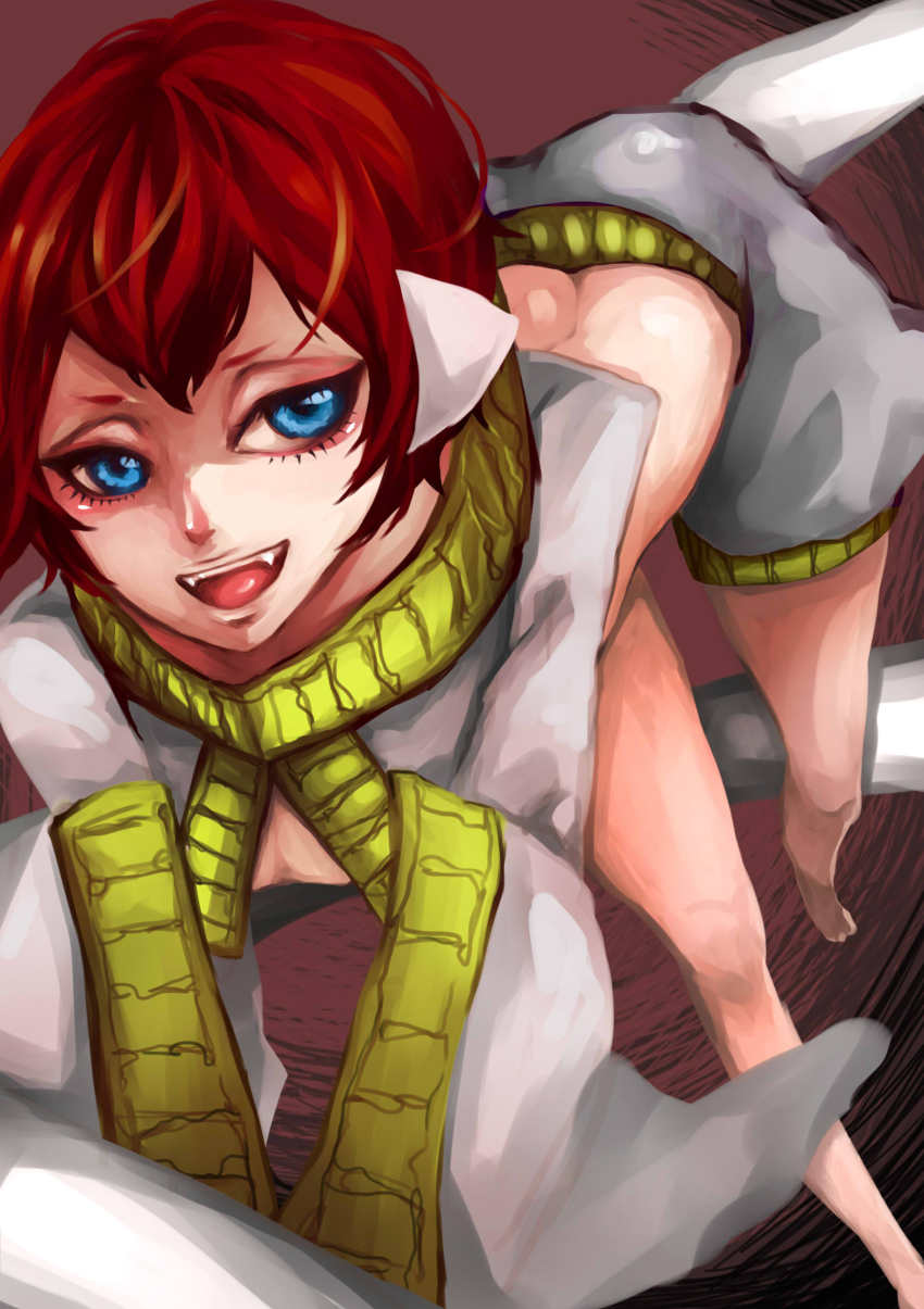 absurdres artist_request bleach blue_eyes highres male_focus short_hair tagme zabimaru