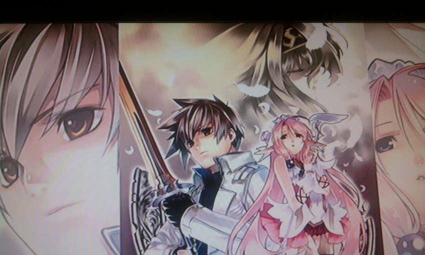 elf ellis highres leonhardt pointy_ears sword war_of_agarest weapon