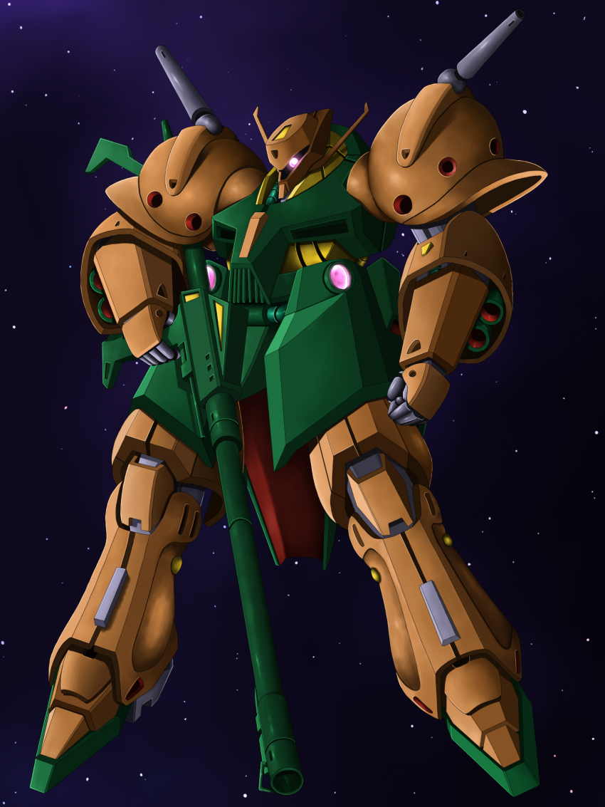 beam_rifle energy_gun gabthley gun gundam highres kiriya_obu_gn md5_mismatch mecha mecha_focus no_humans resolution_mismatch robot solo source_smaller space weapon zeta_gundam